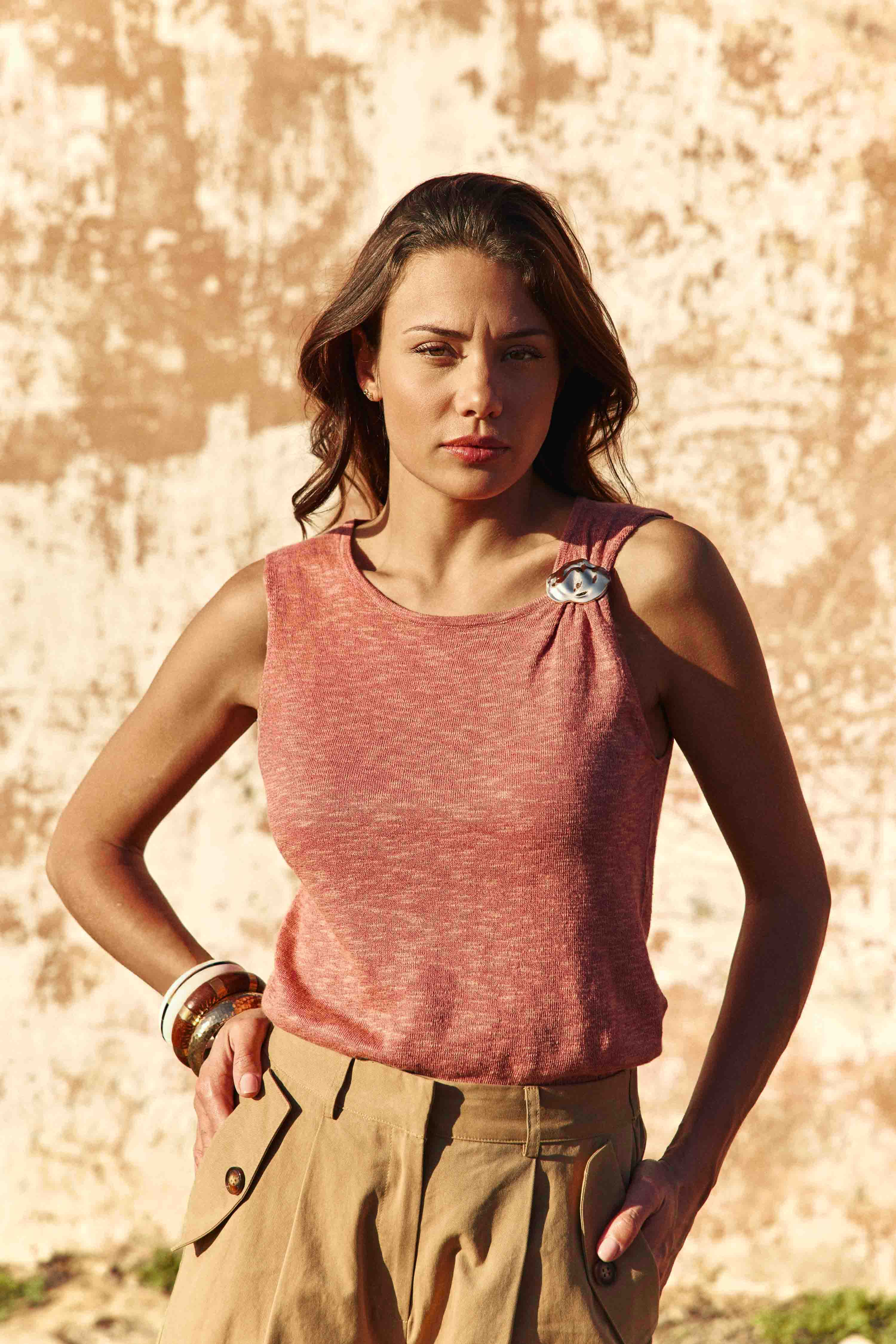 Minn - Débardeur asymétrique