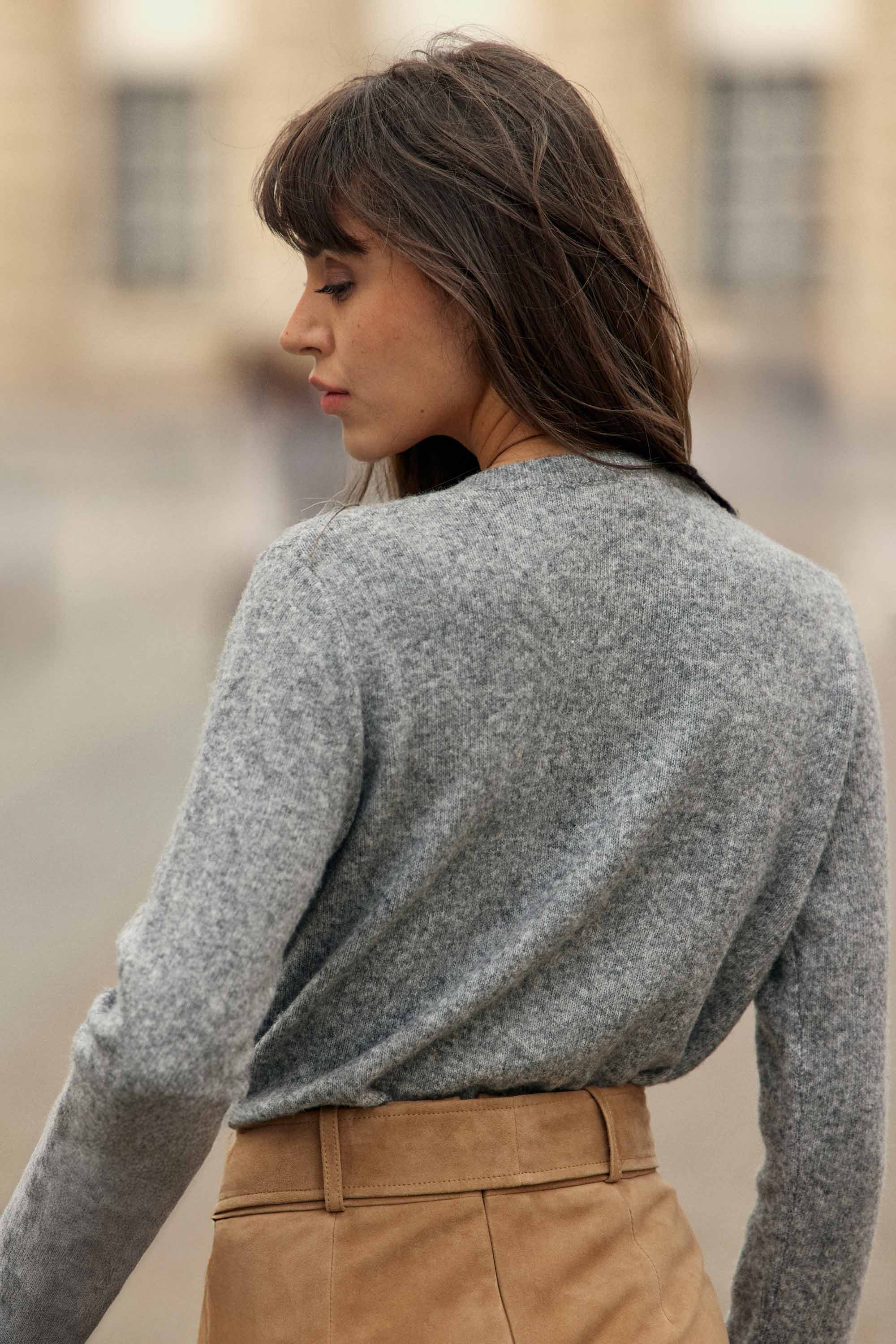 Gilet Misha - Gris
