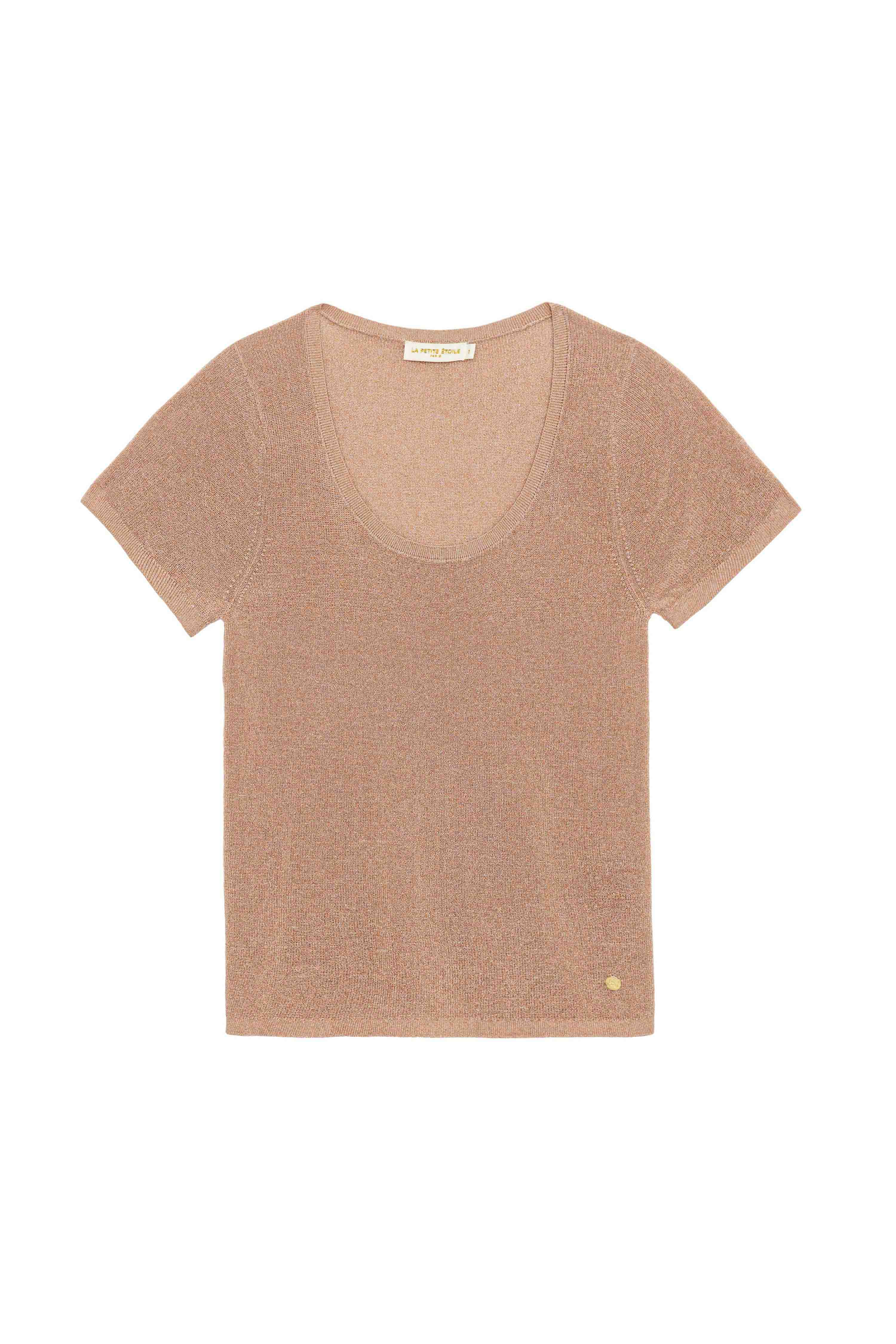 Mishan - T-shirt coupe droite