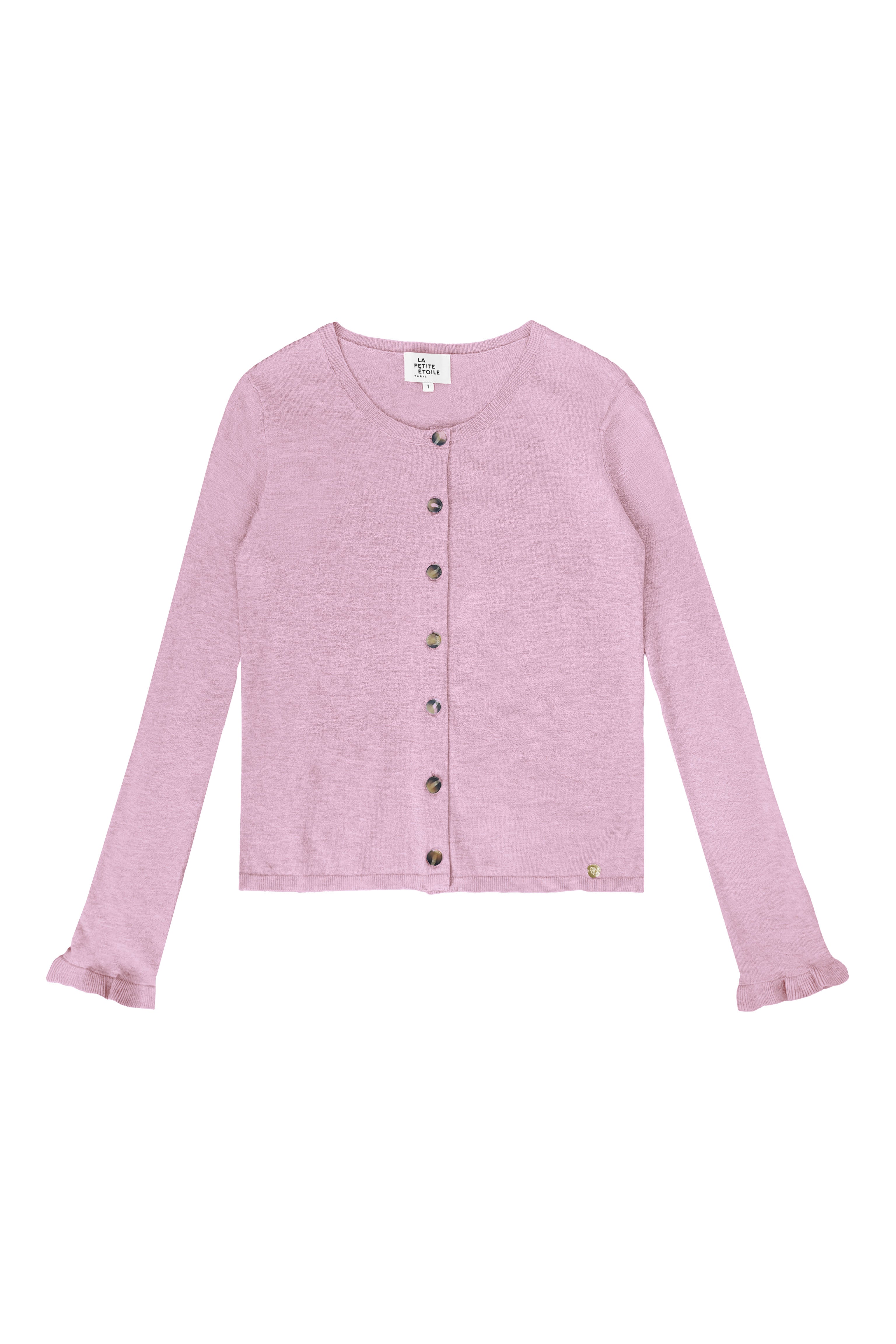 Monet – Knopfleiste Strickjacke