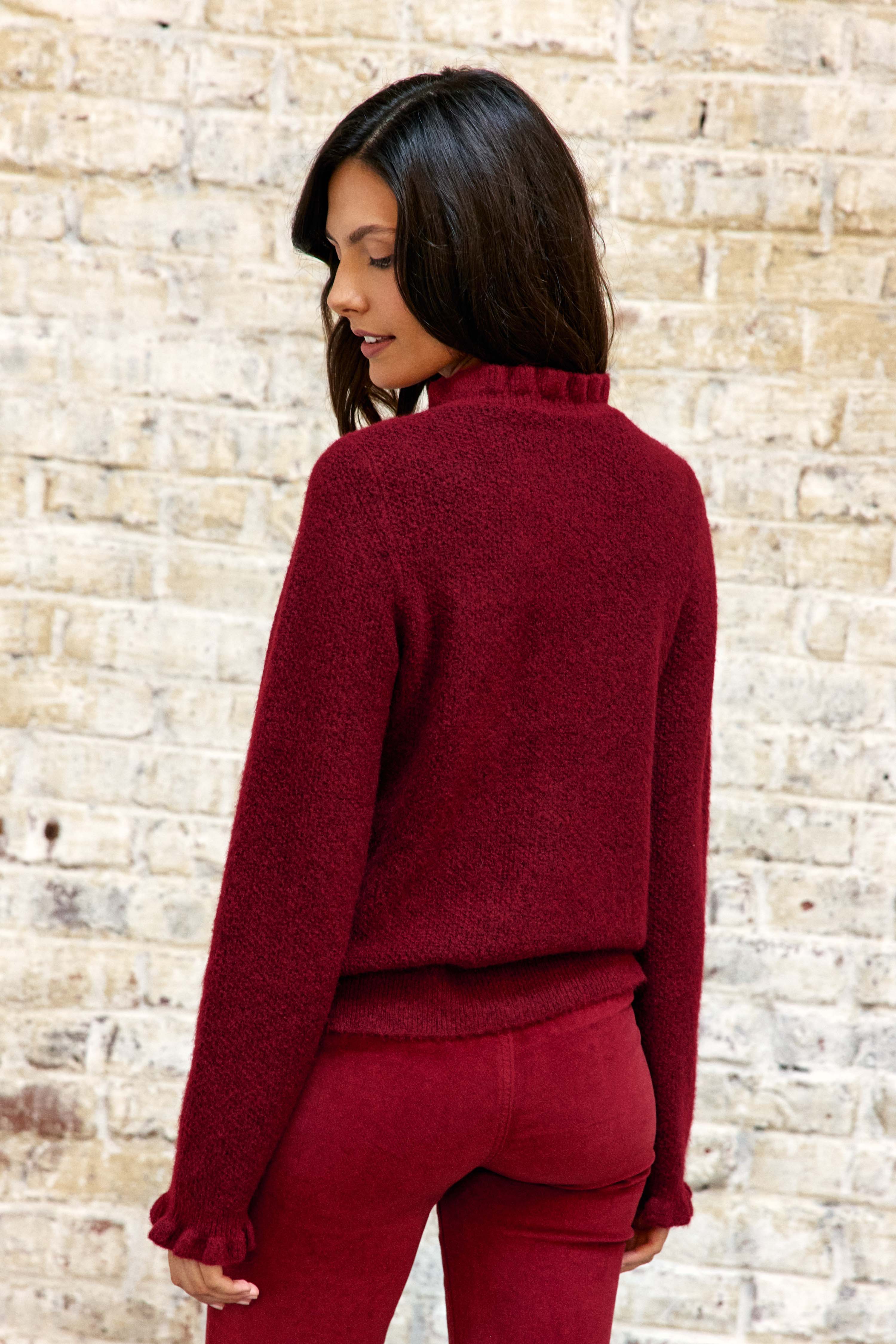 Mudya - Strickjacke mit Knöpfen