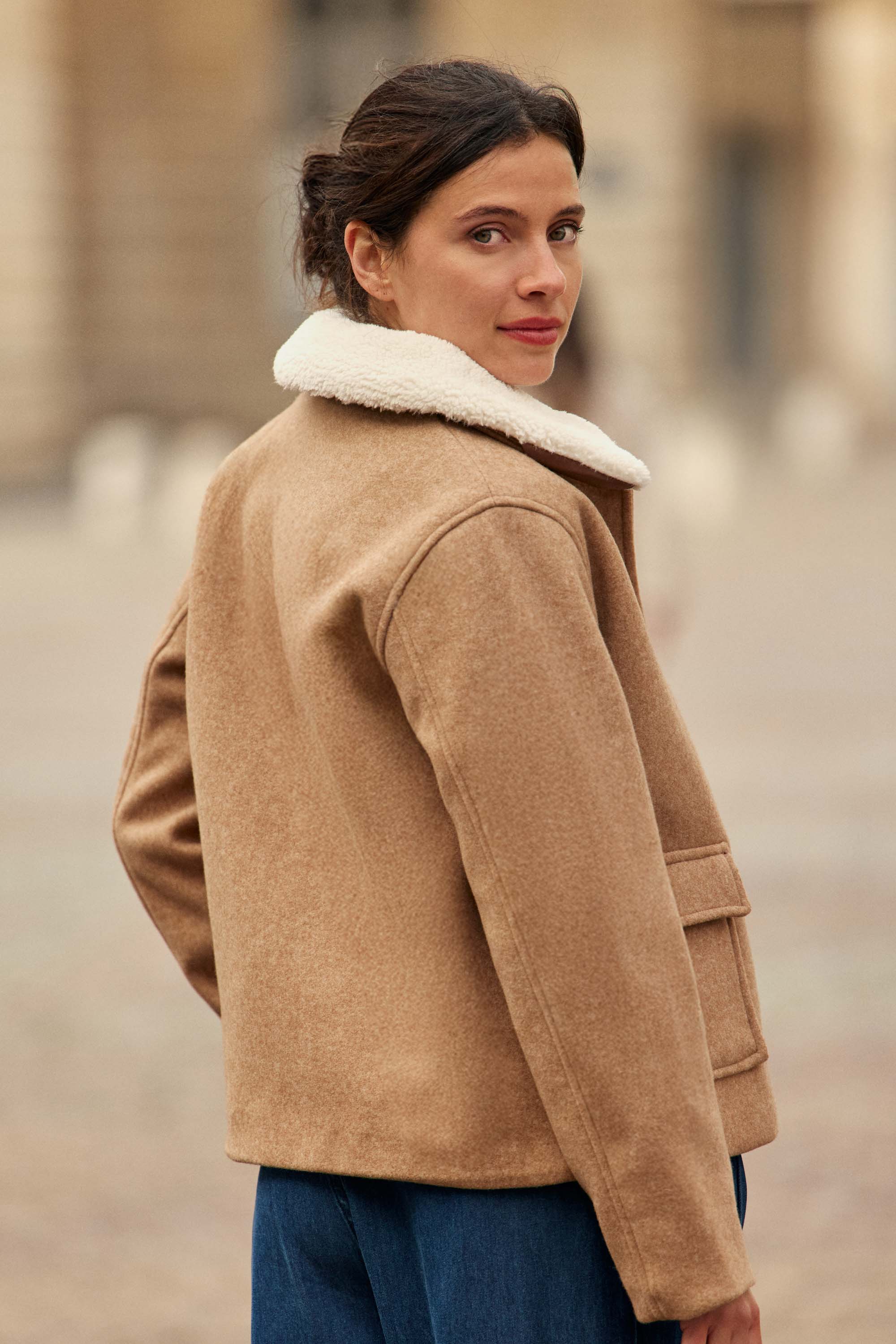 Manteau Nattie - Camel