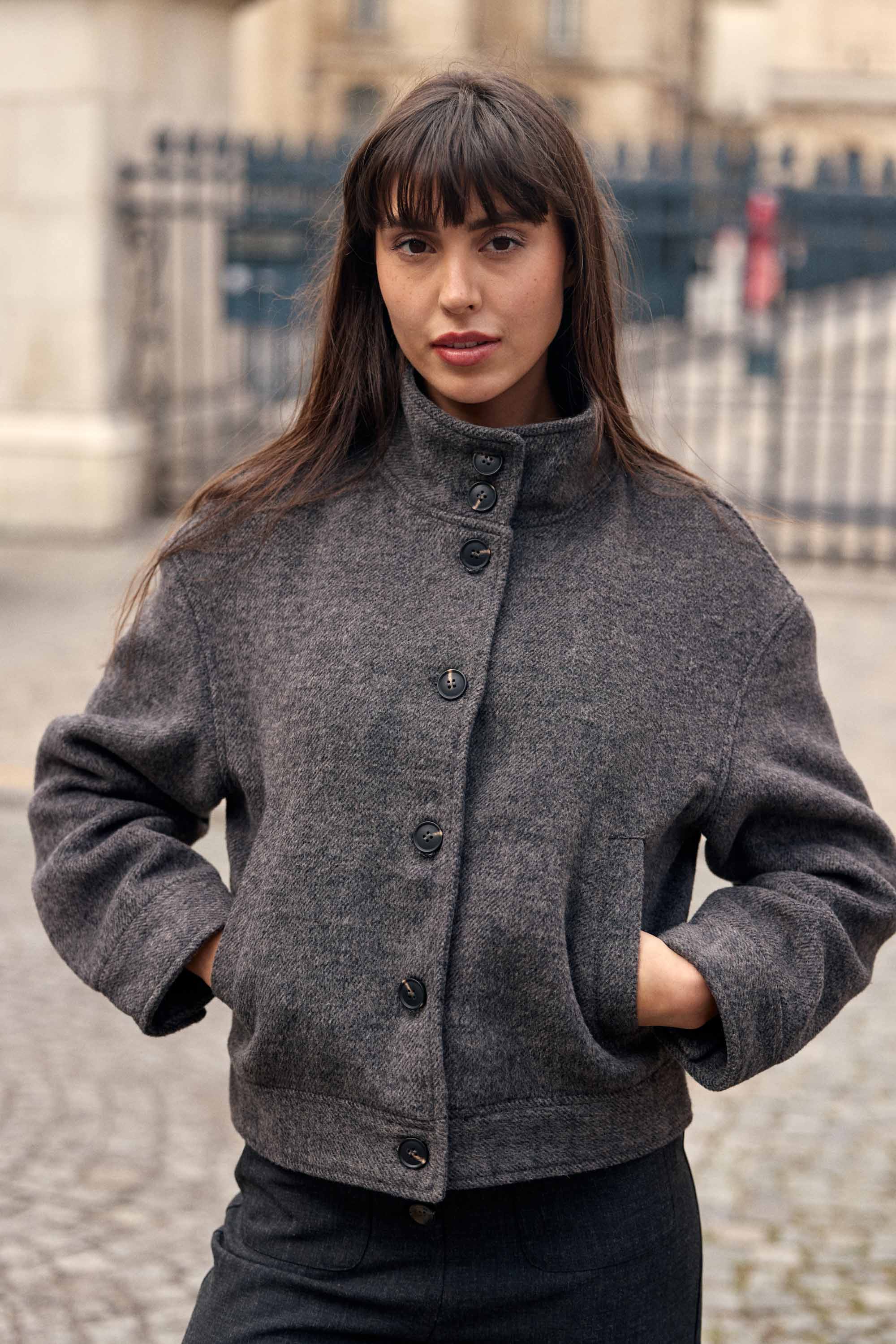 Manteau Nelcy - Gris