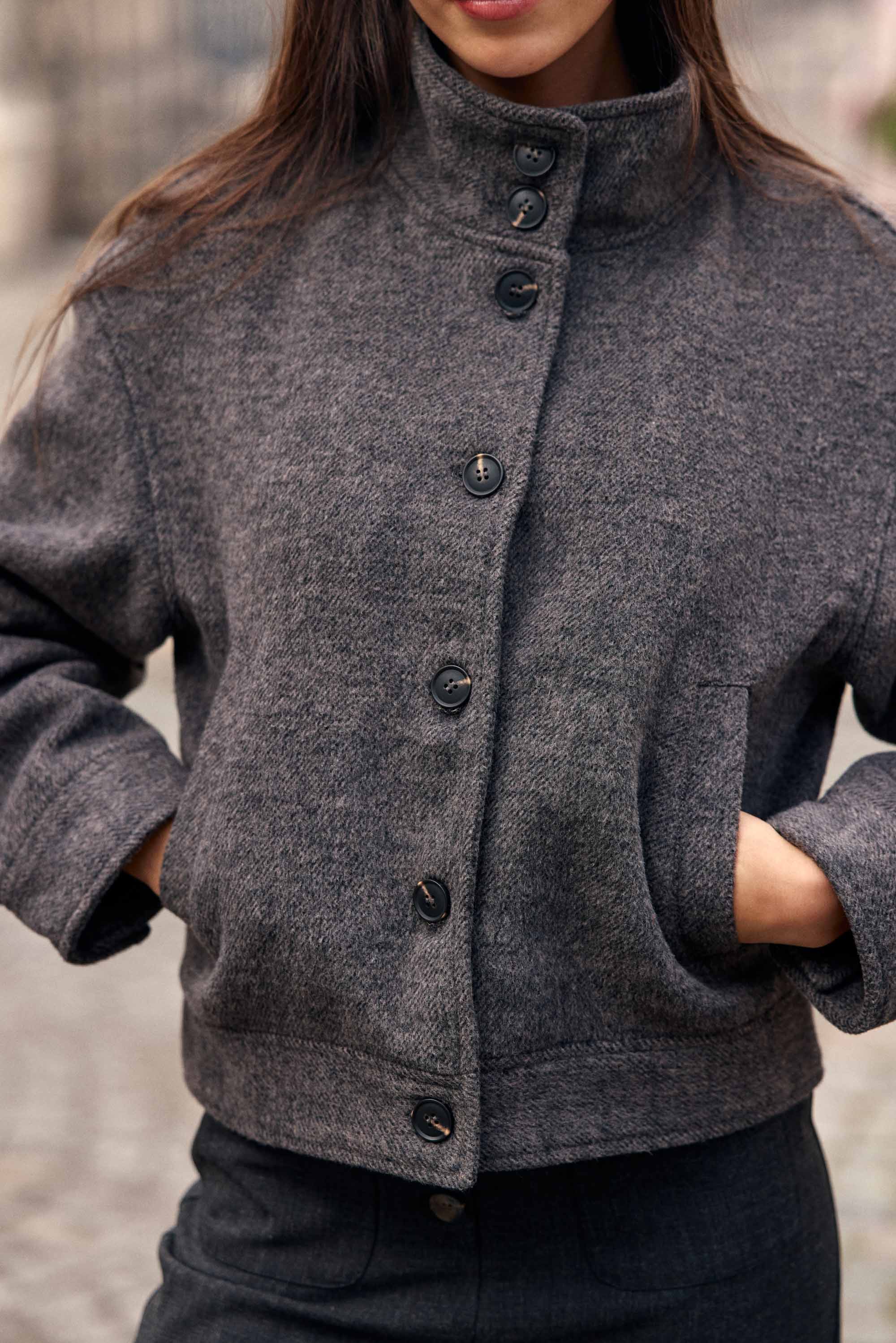 Manteau Nelcy - Gris