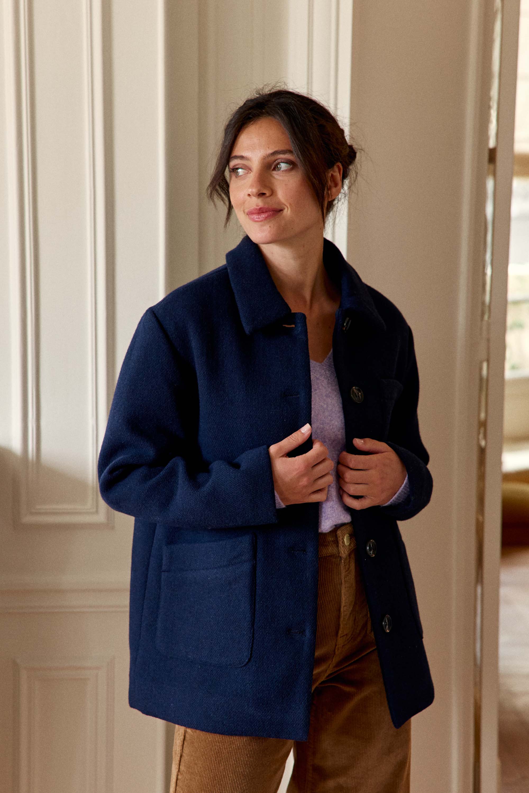 Manteau Nita - Marine