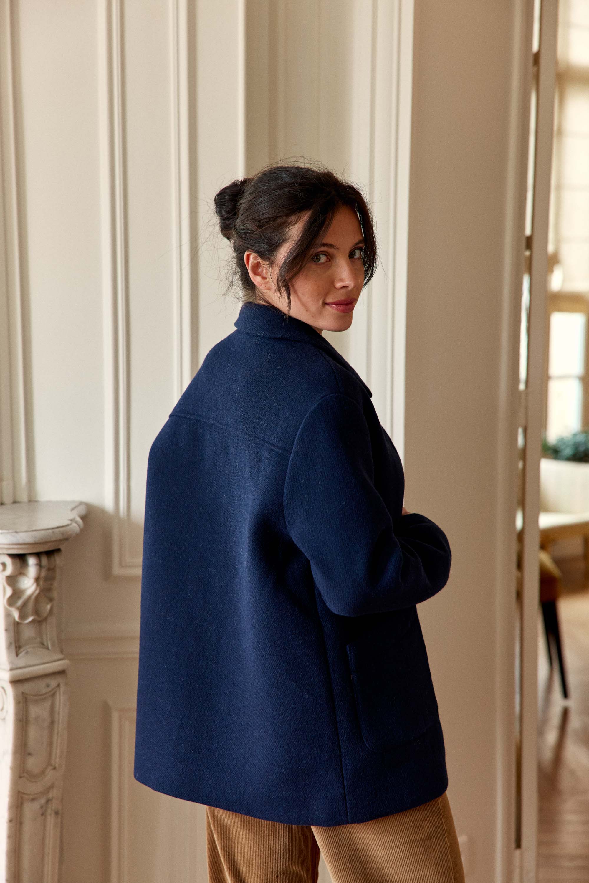 Manteau Nita - Marine