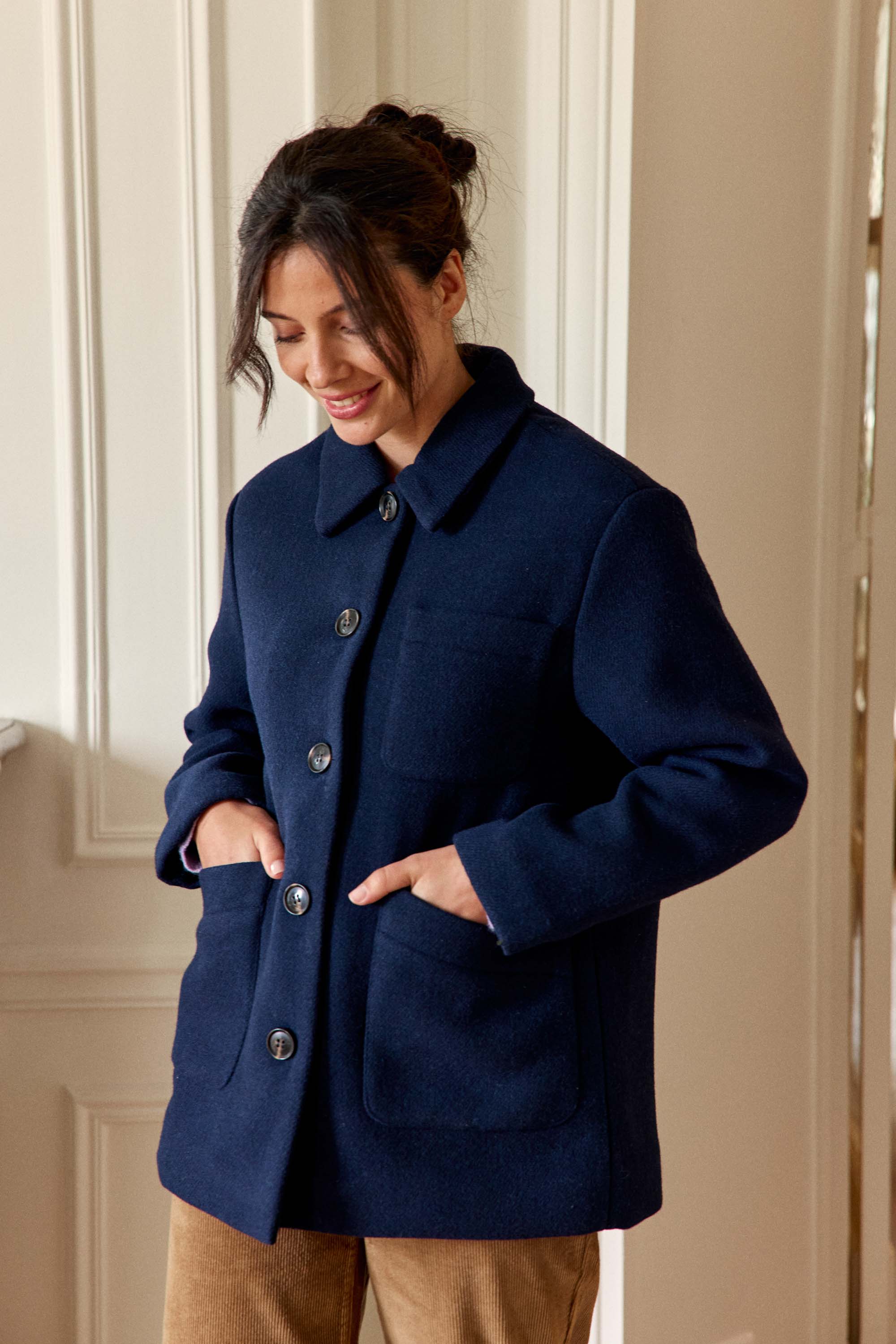 Manteau Nita - Marine
