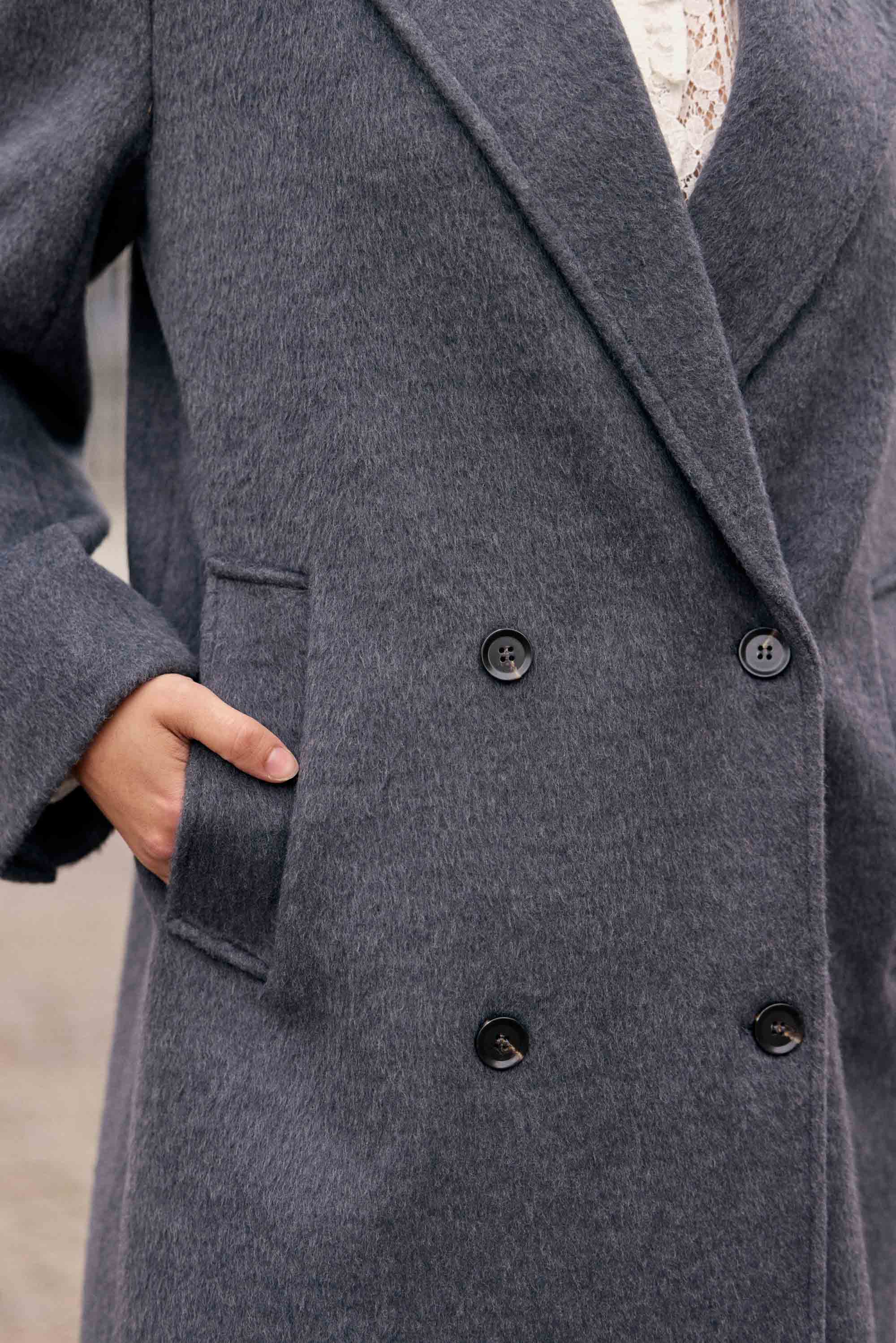 Manteau Nour - Gris