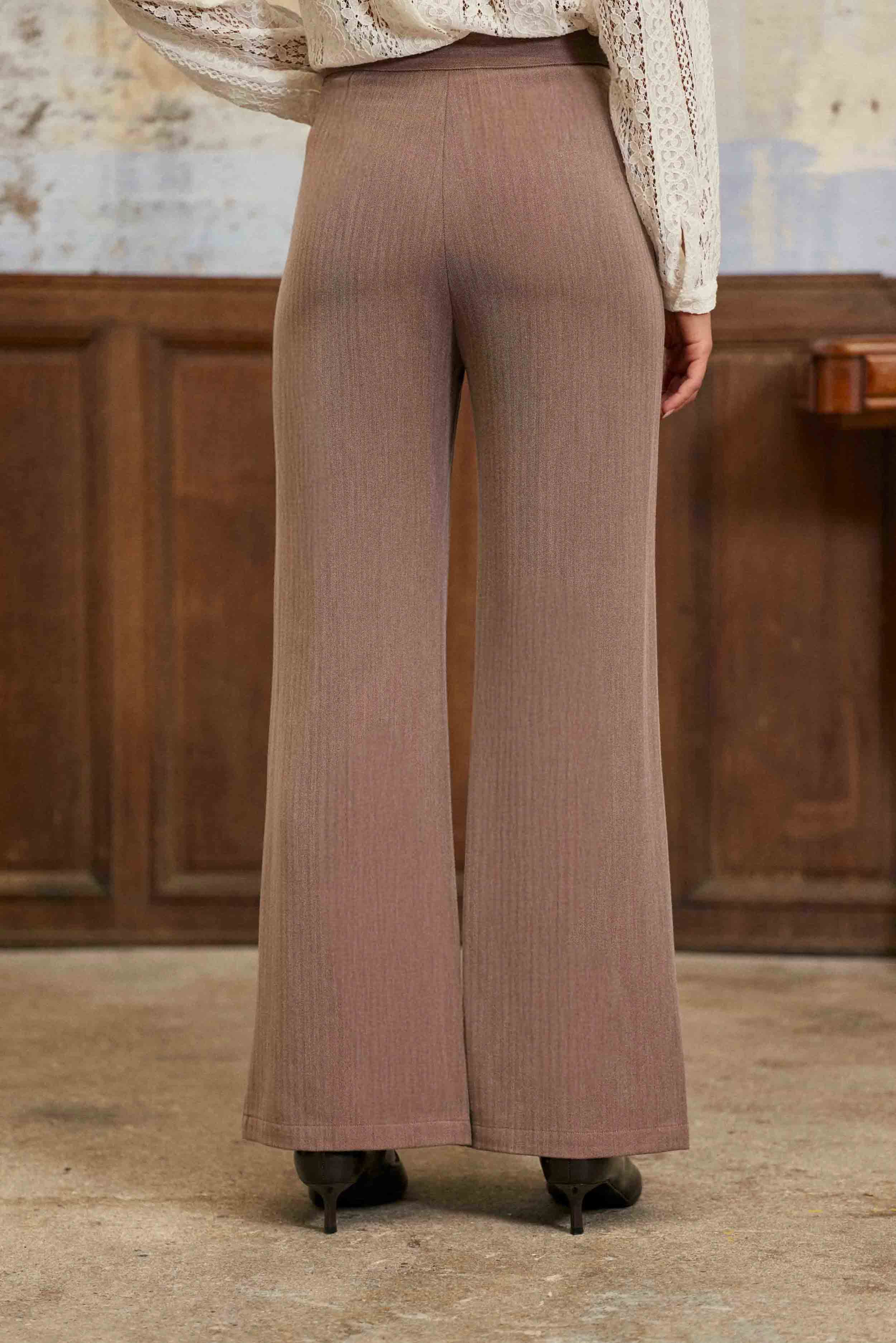 Paddy - Gerade geschnittene Hose mit Klappe