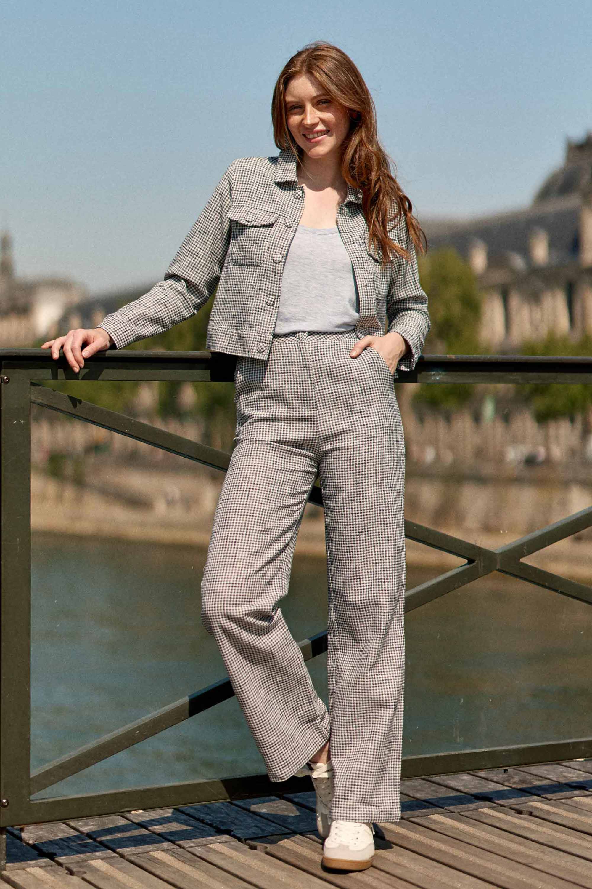 Gingham pants - Palmo