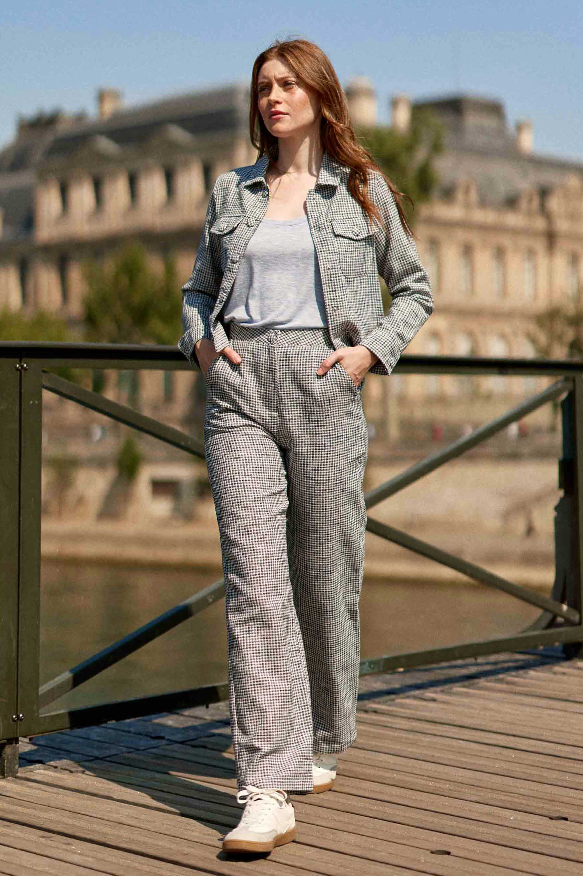 Gingham pants - Palmo