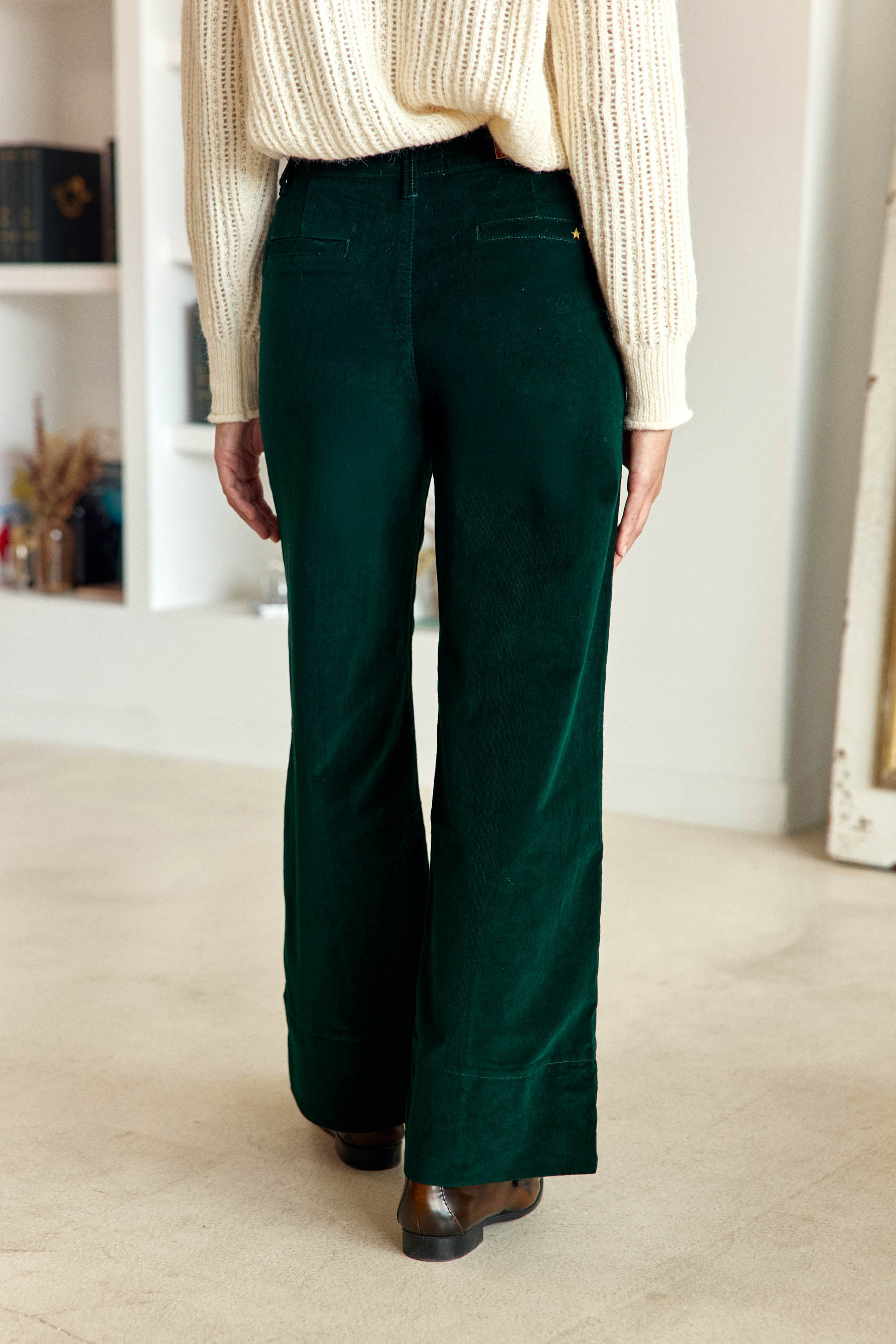 Pantalon Paola - Vert Anglais