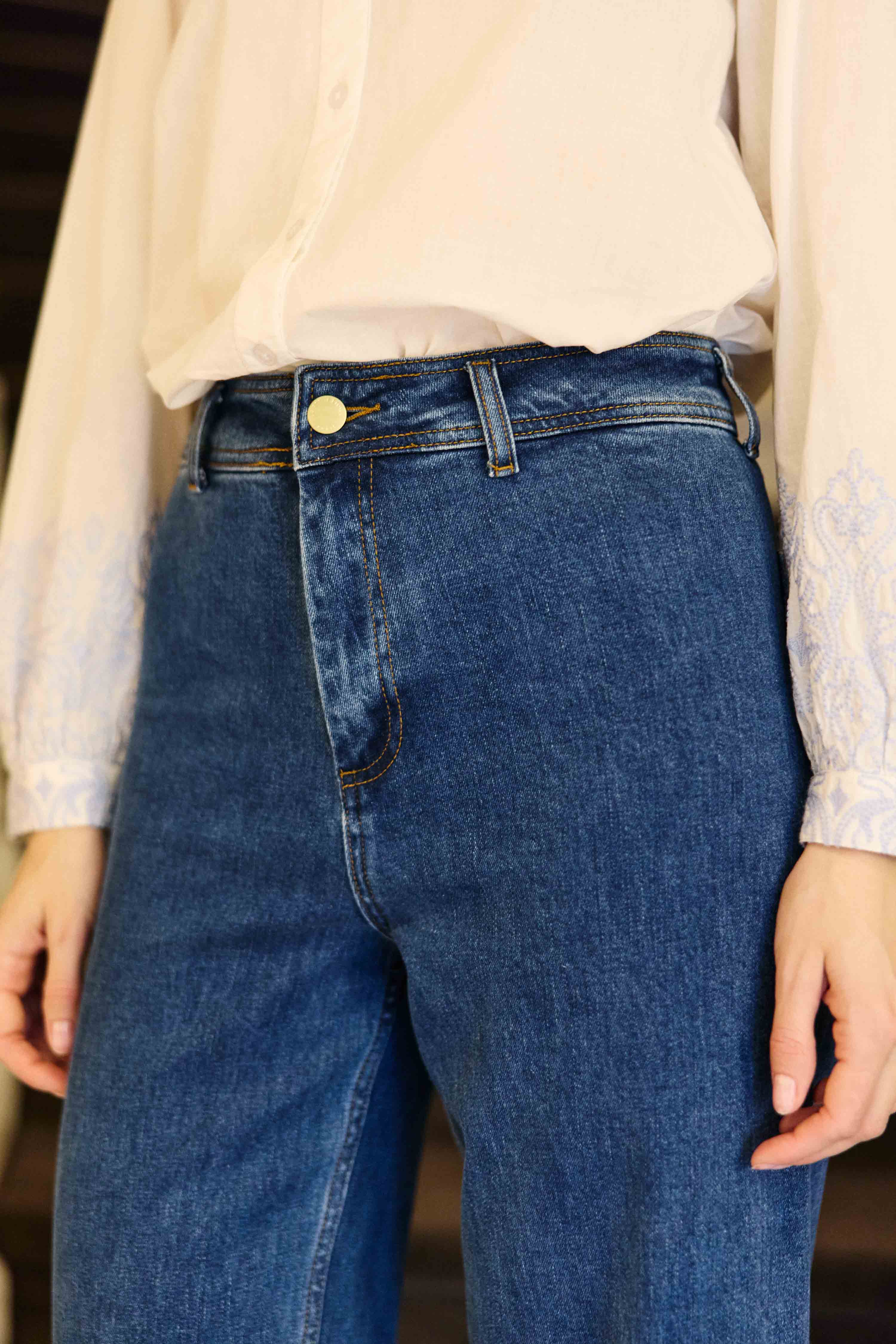 Jean droit double wash - Paphos