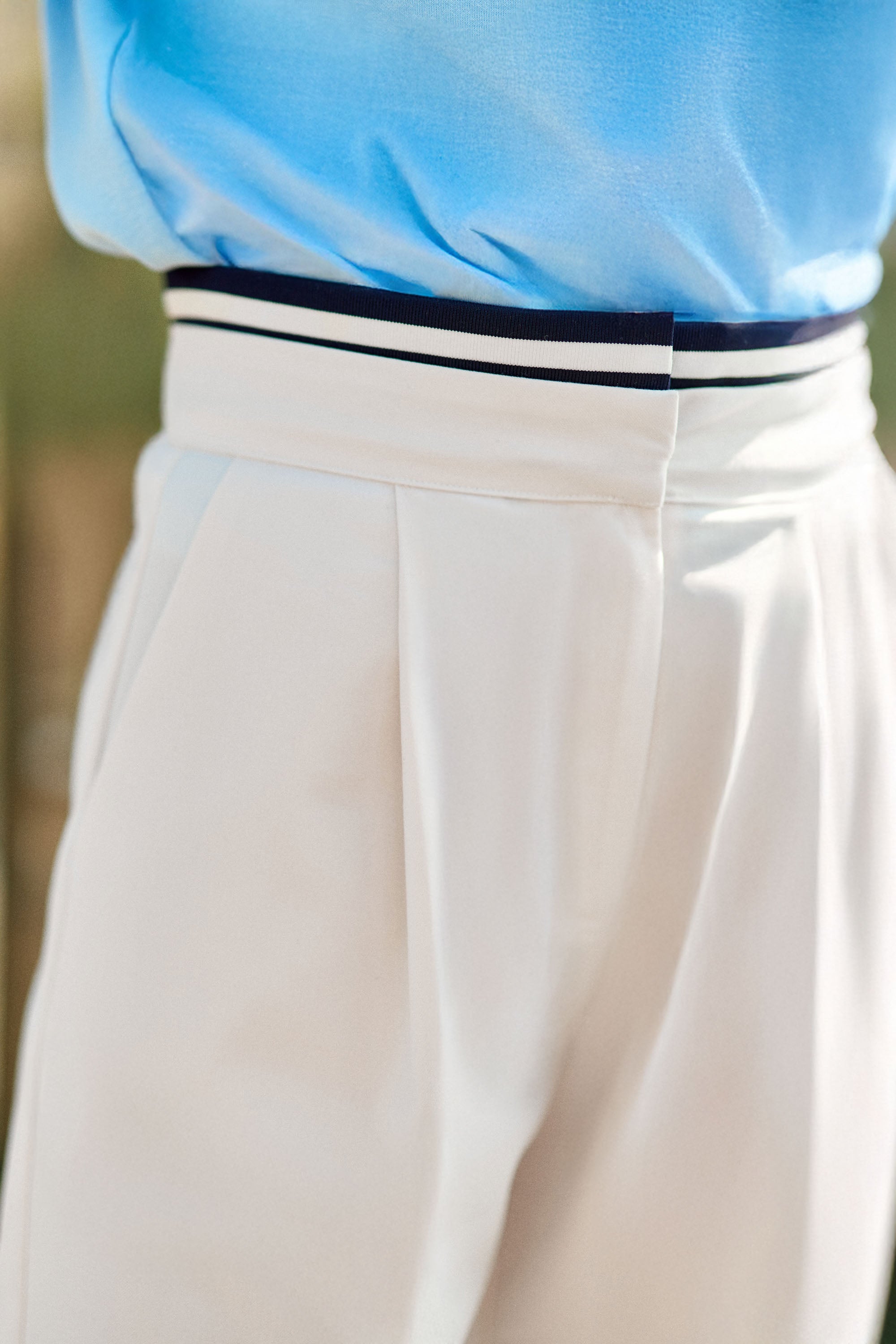 Ecru trousers - Patricia