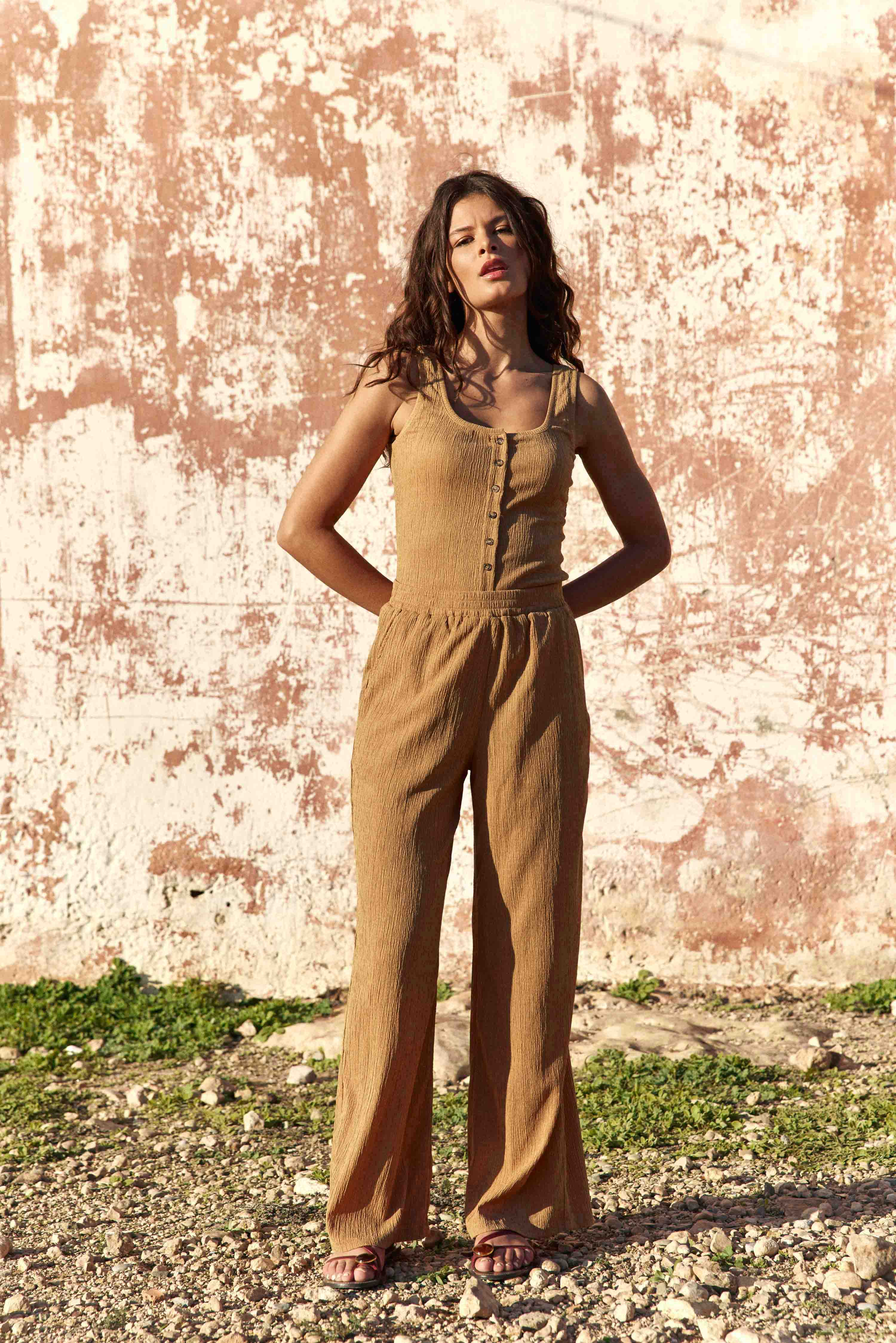 Pantalon Patsy - Camel