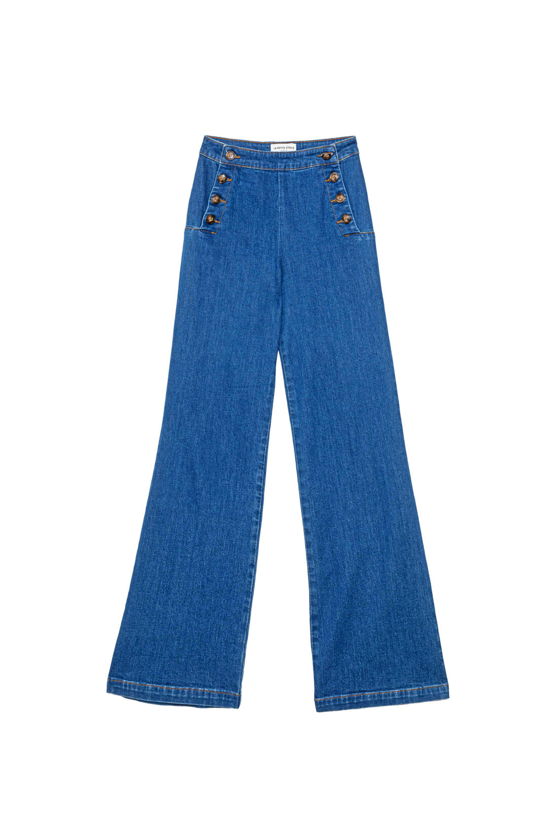 Washed bridge jeans - Paulie