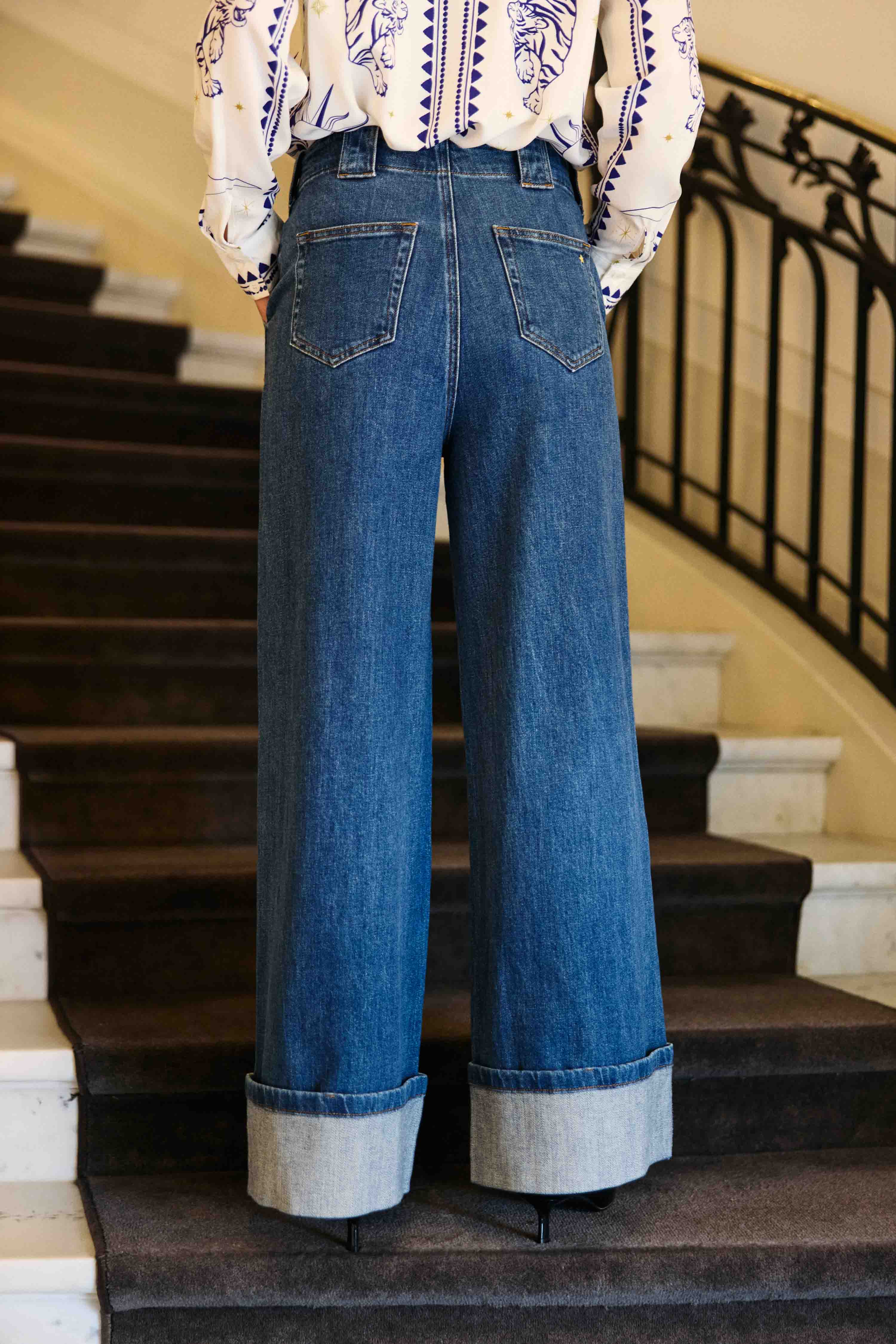 Paxton - Wide Leg Jeans