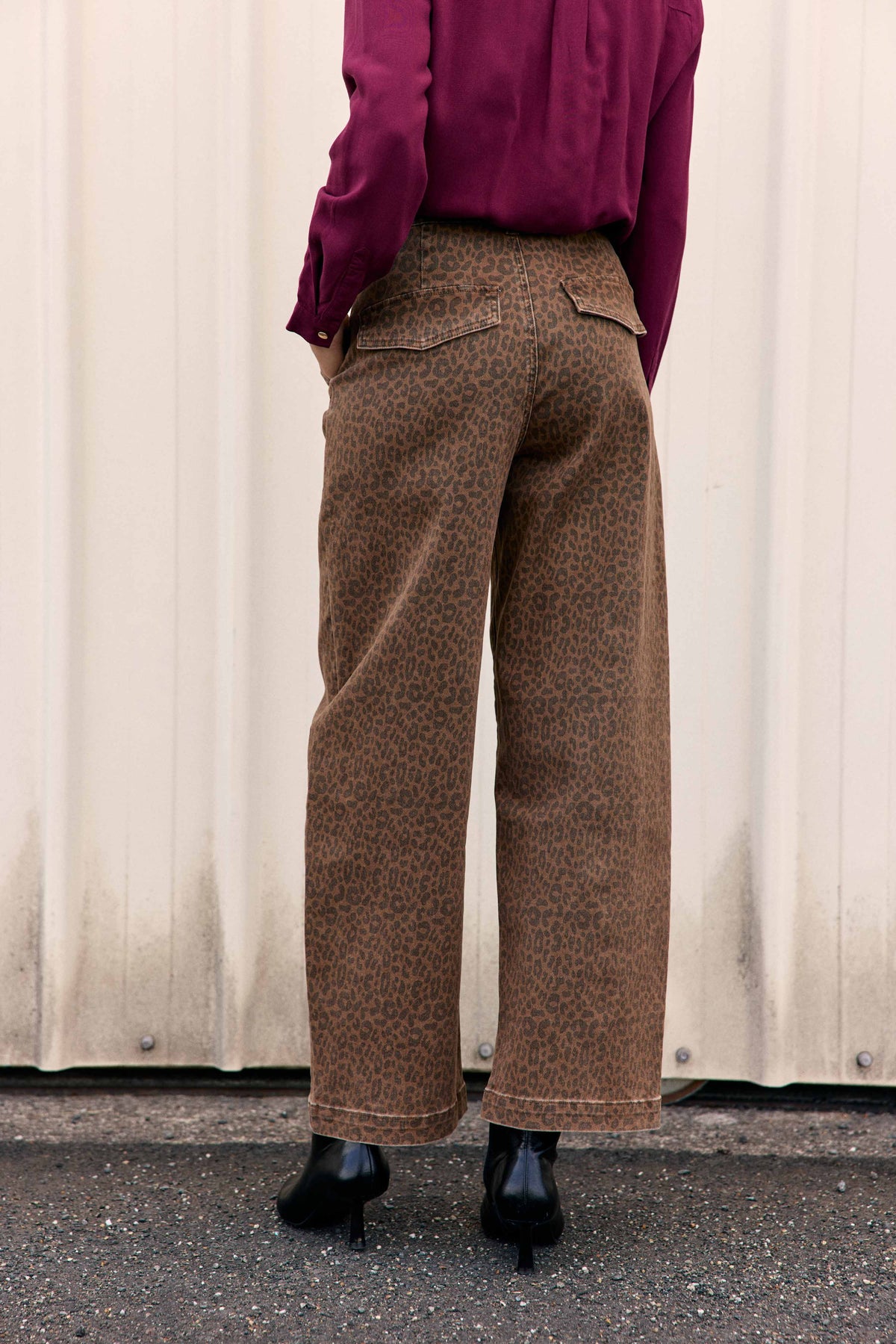 Pelyan - Pantalon léopard