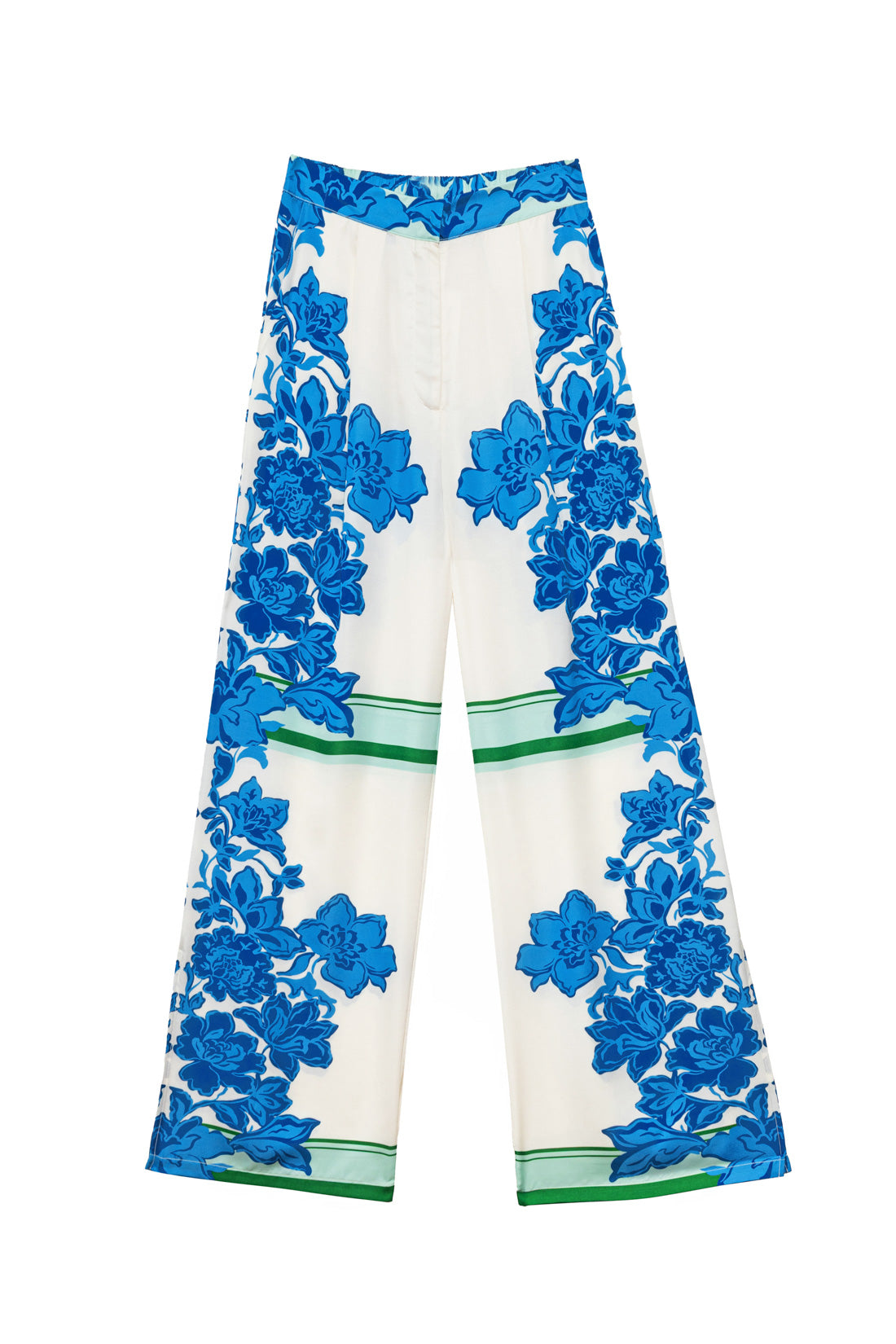 High-waisted pants - Petal
