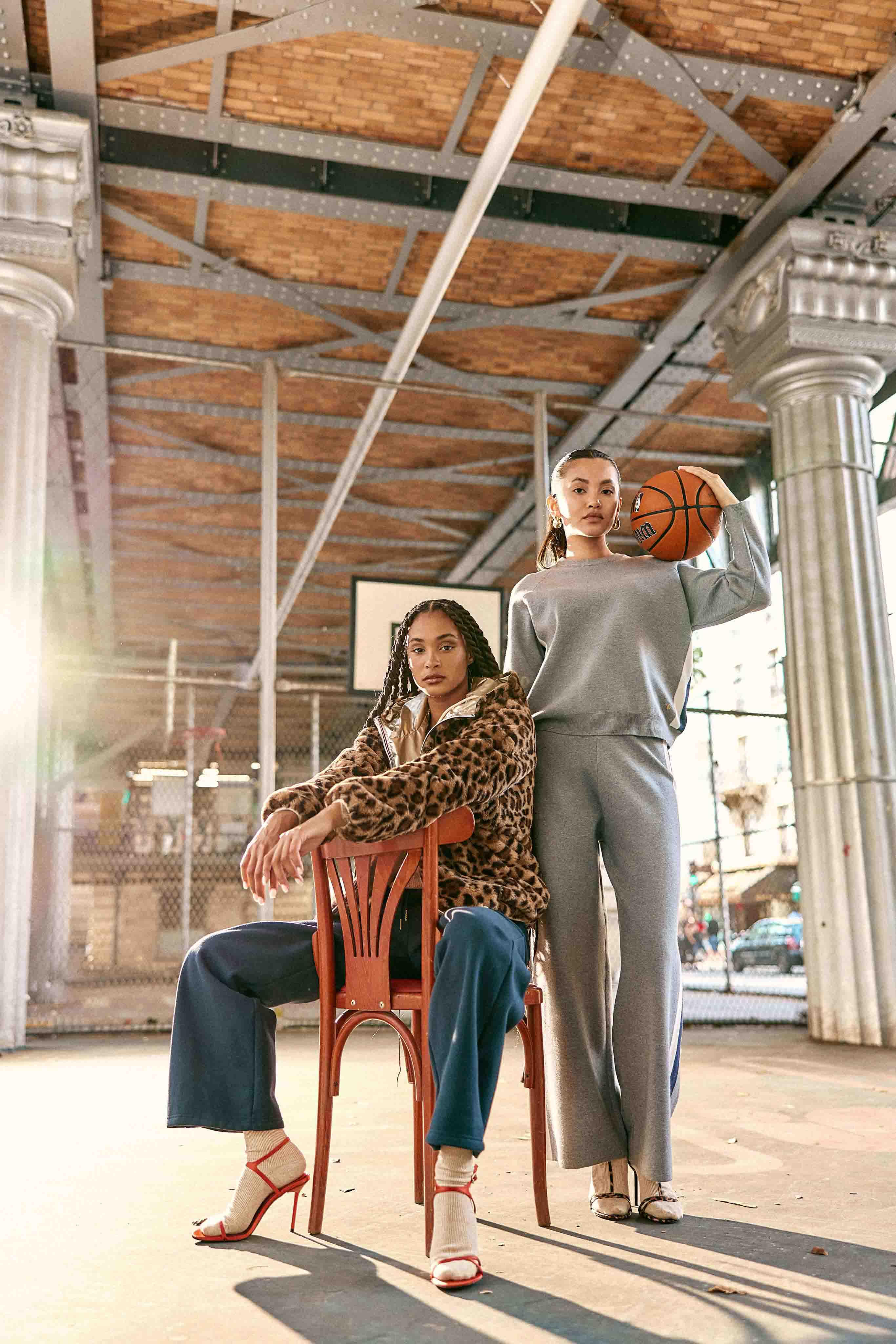 Navy jogging pants - Petra