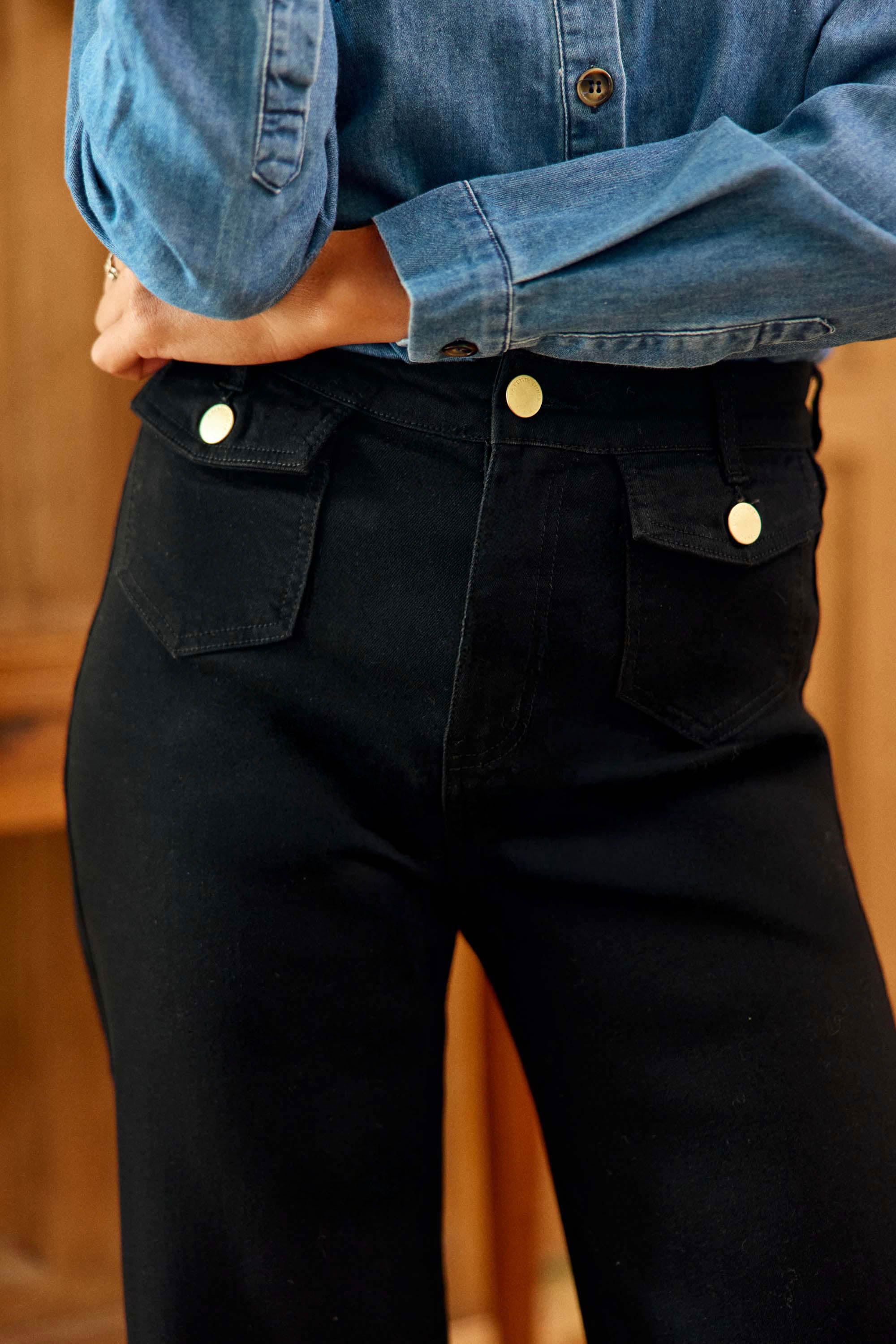 Schwarze Jeans - Peyton