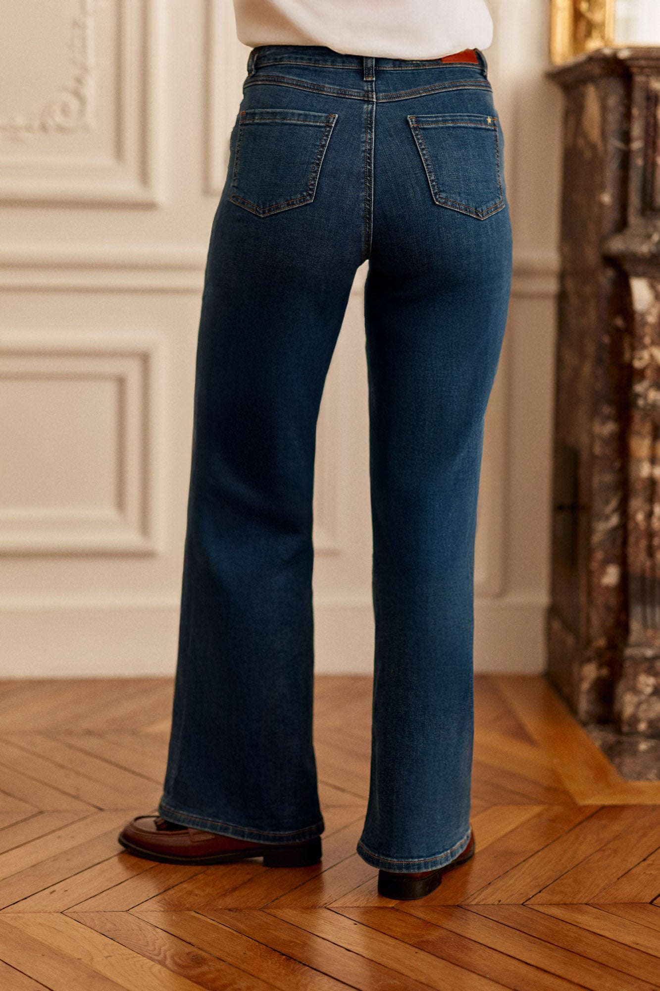 Washed flare jeans - Peyton