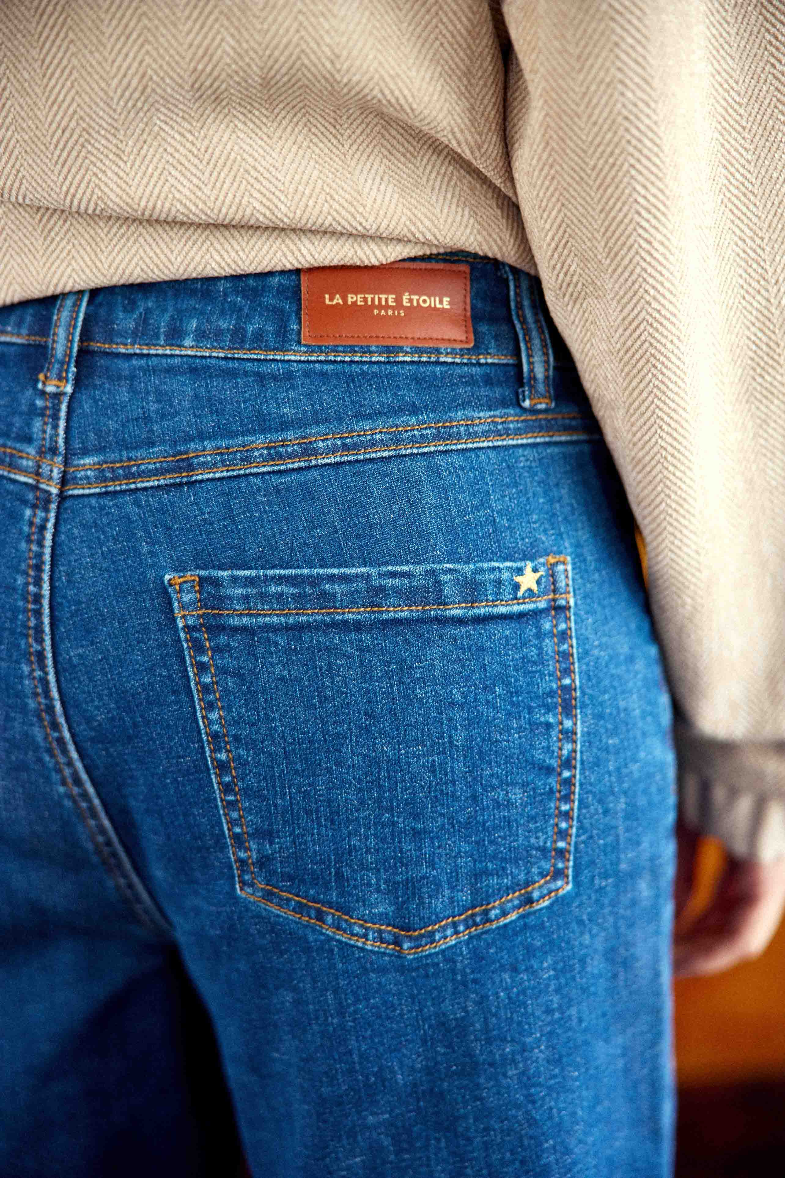 Peyton Washed Flare Jeans