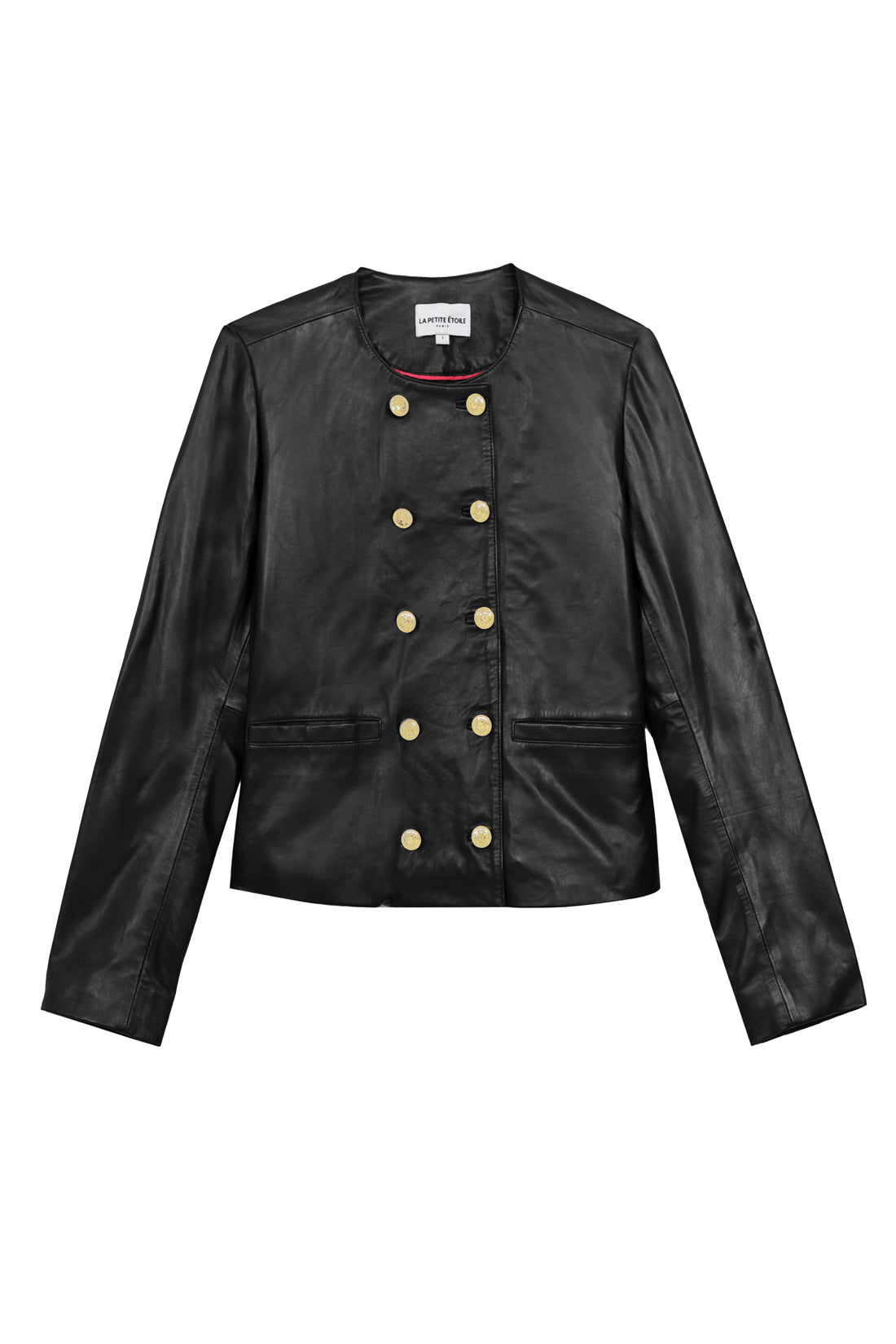 Proust leather jacket - Black