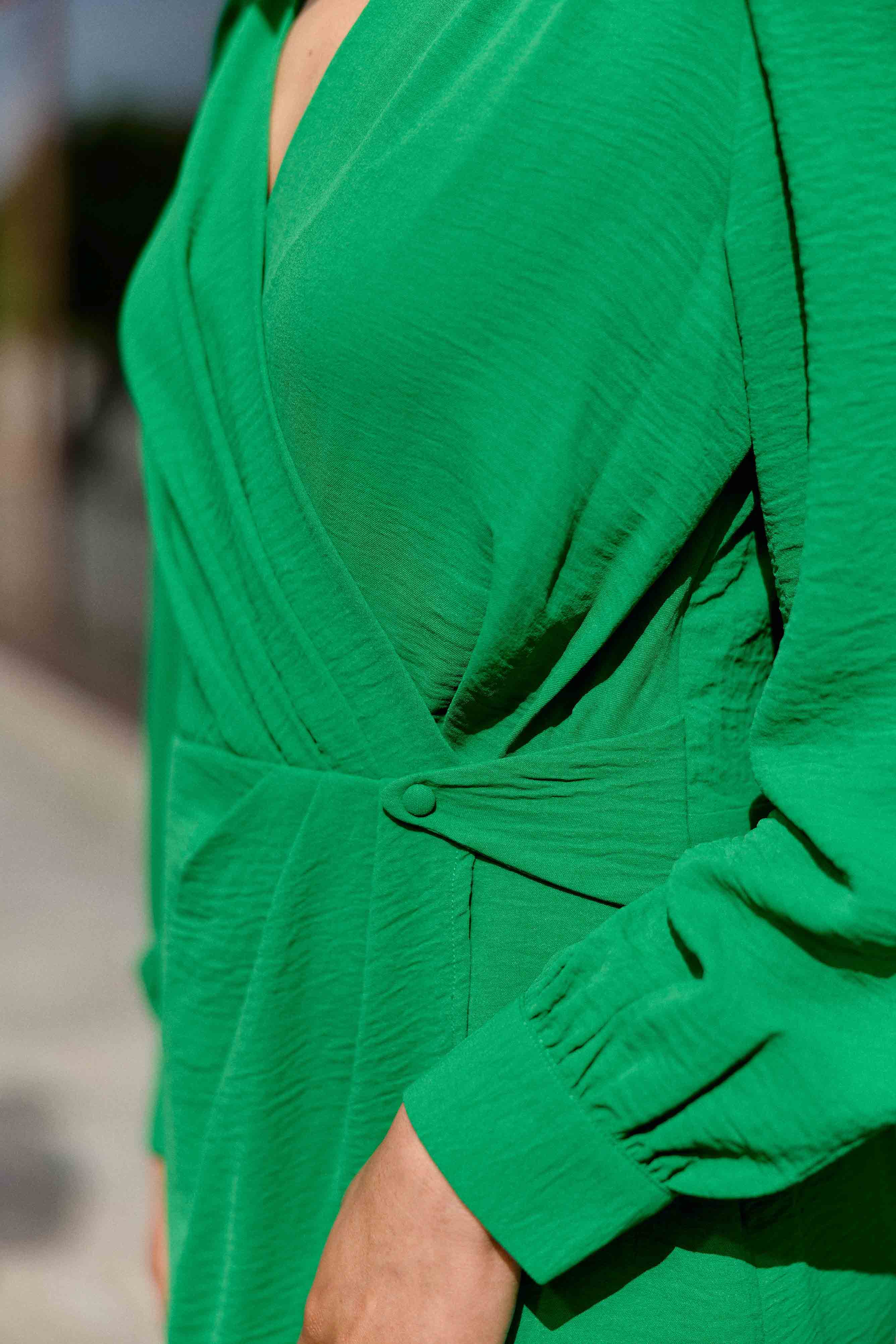 Robe courte vert - Rachel