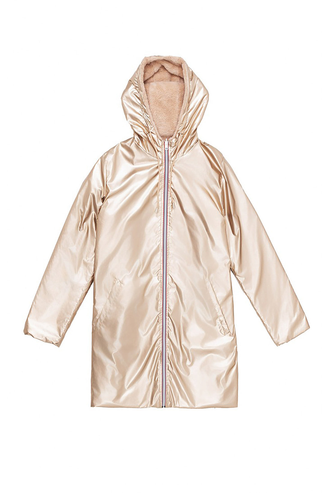 Imperméable or rose - Rainy