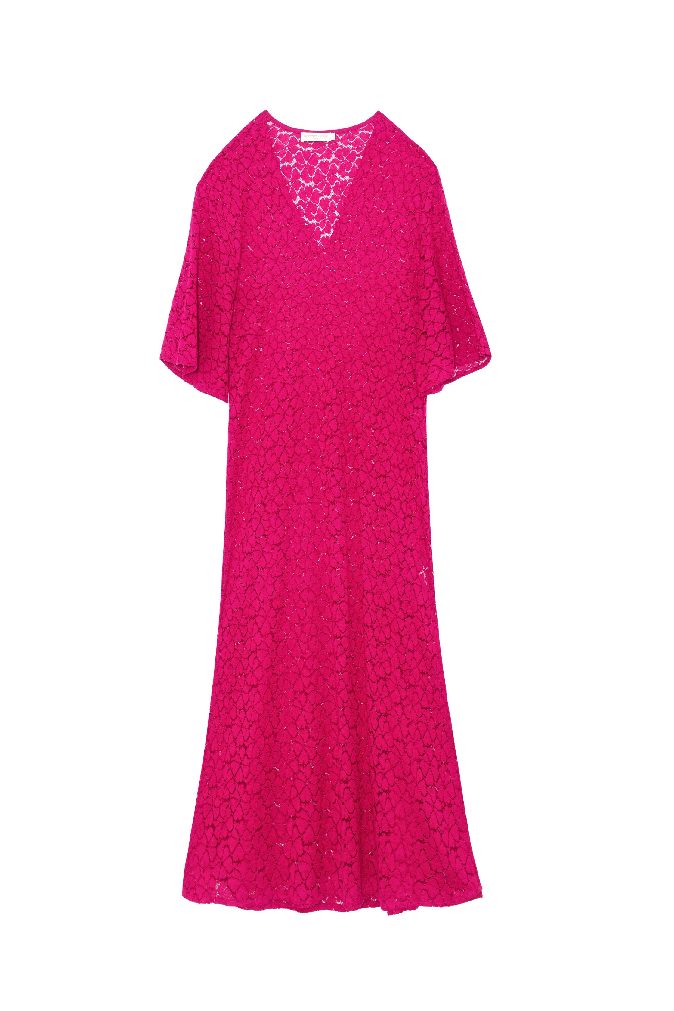 Robe Rawan - Fuchsia