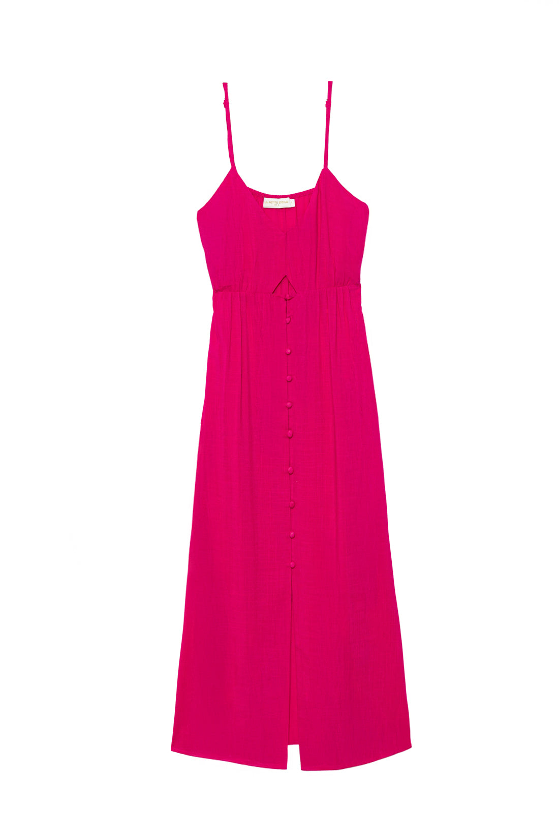 Robe midi fuchsia - Rayen