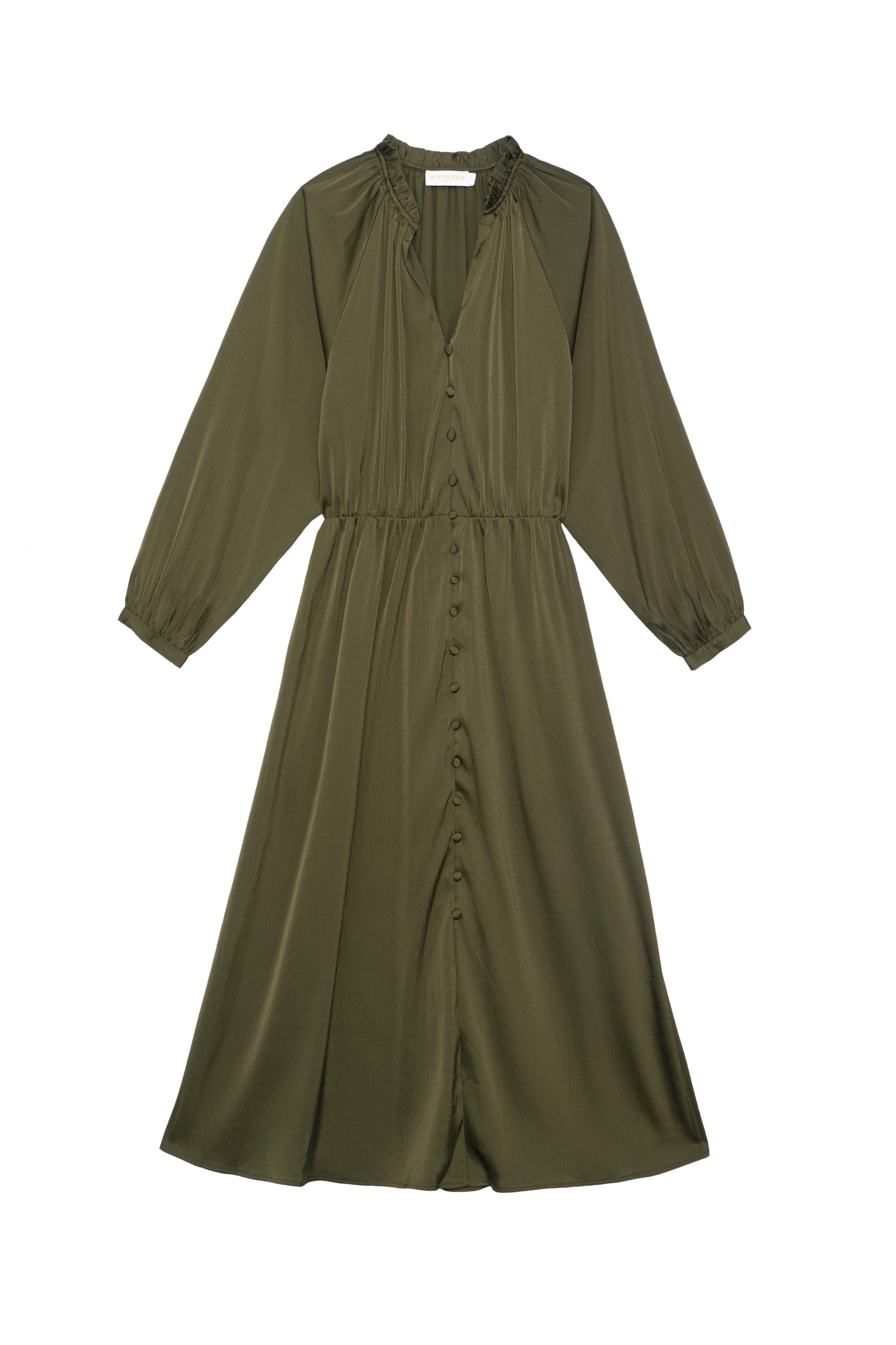 Robe longue Renan - Kaki