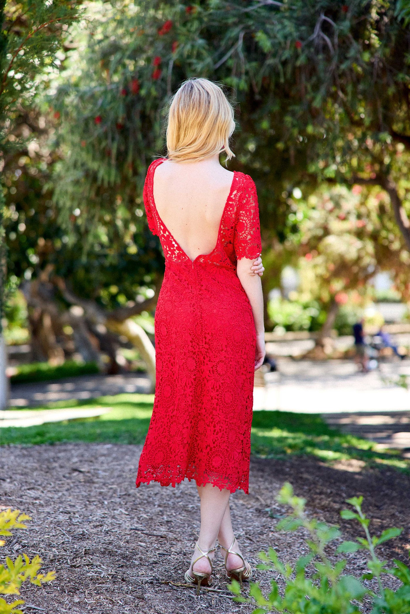Dress Rinesa - Rouge