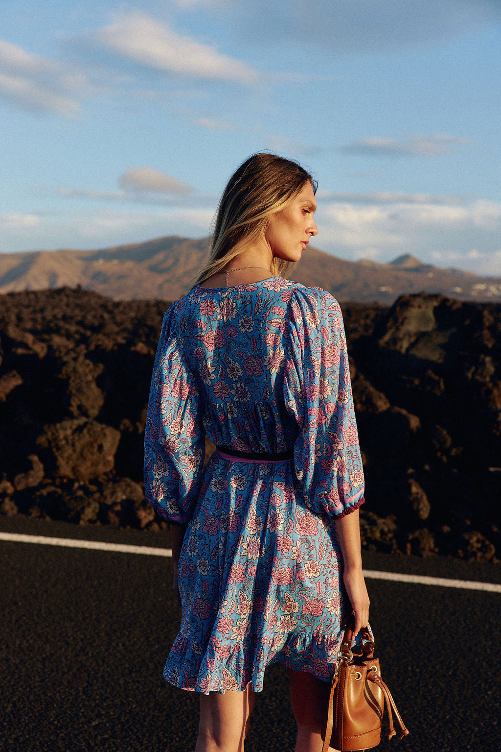 Floral flared dress - Rithy