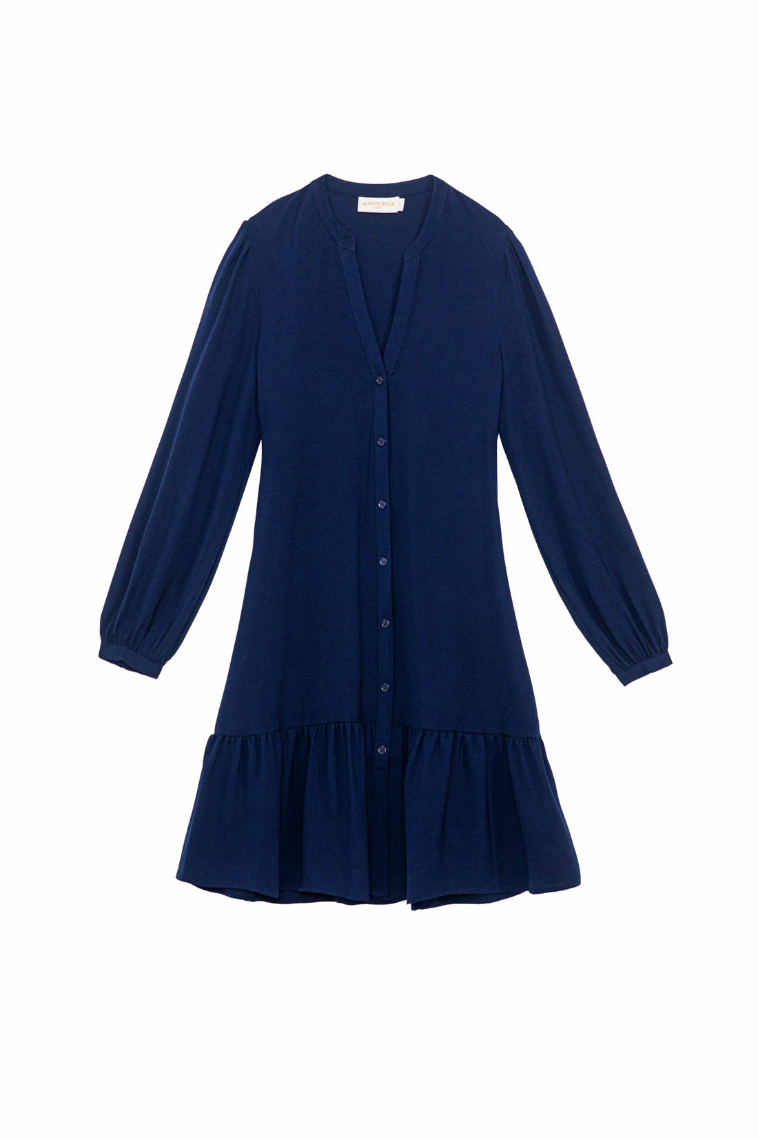 Navy flared dress - Robbie