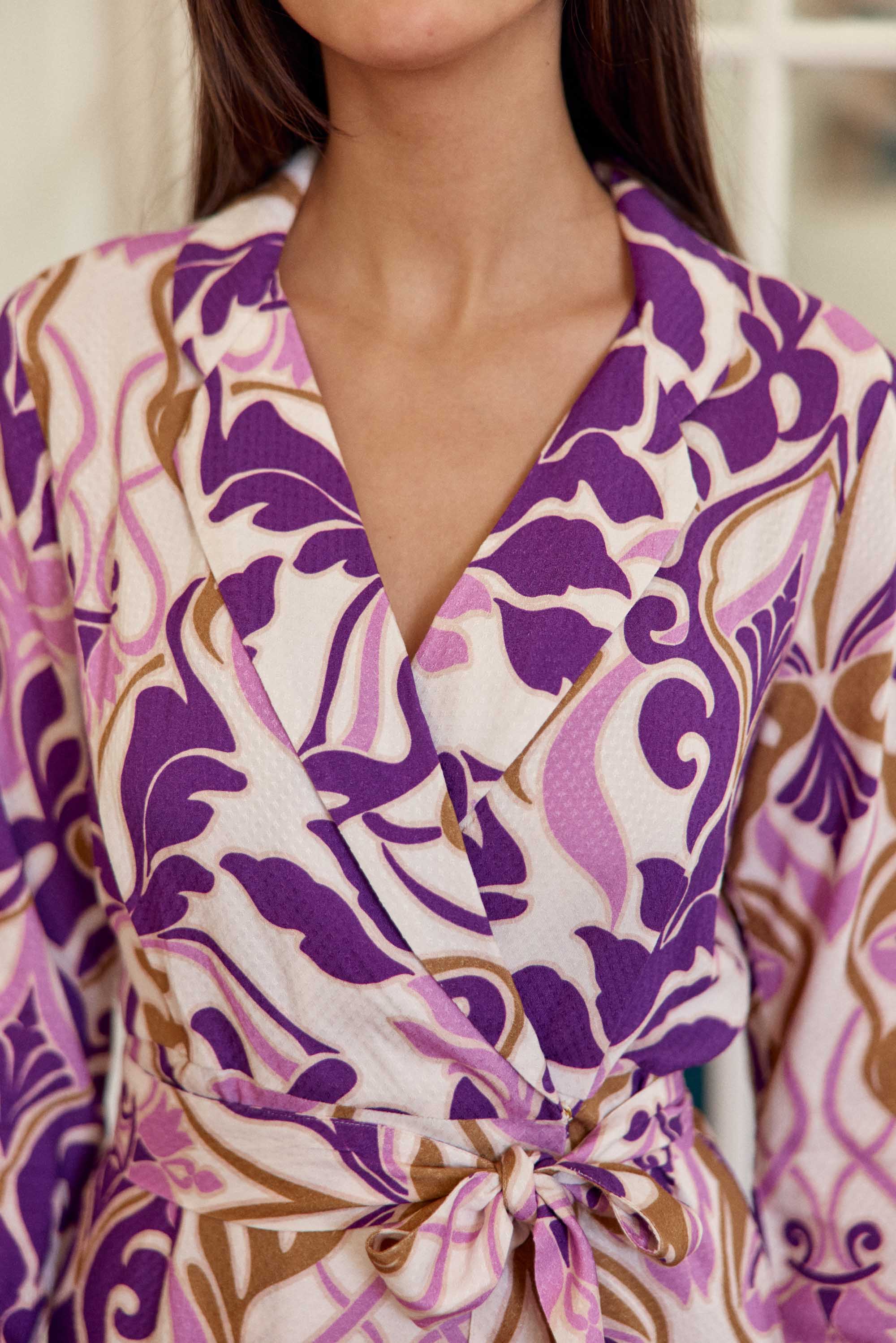 Romia Dress - Purple
