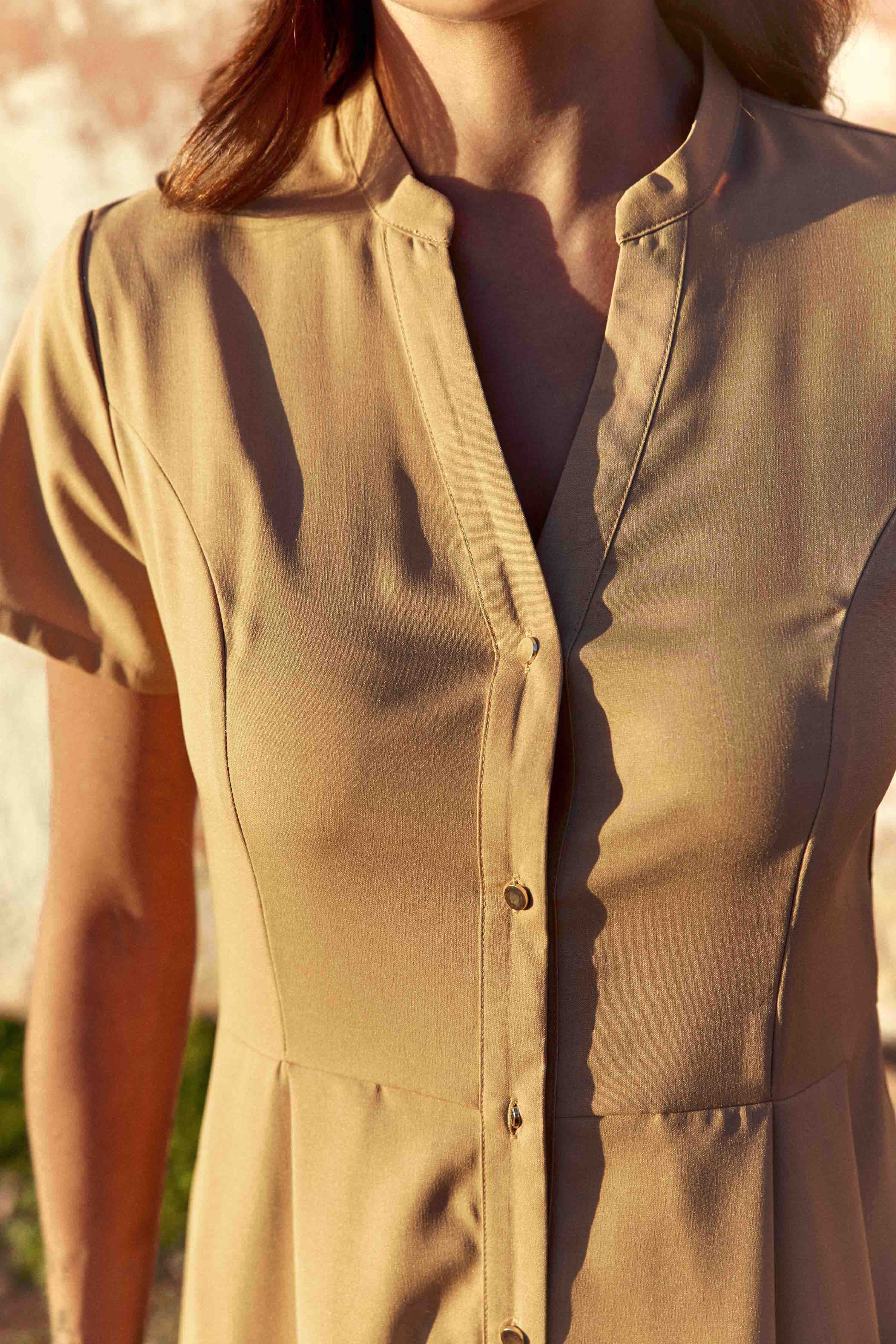 Rosie - Robe midi évasée