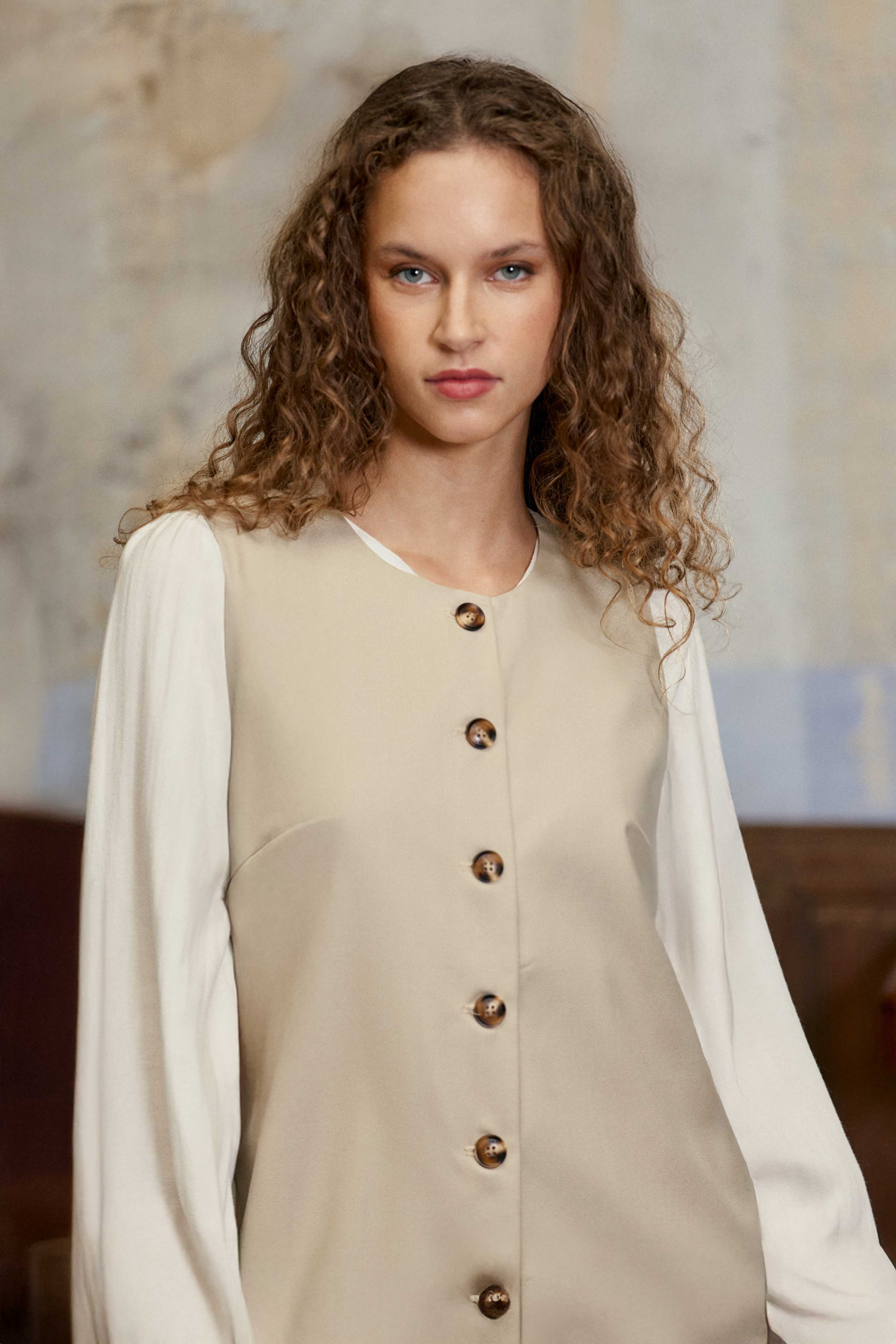 Rowel - Short trapeze dress