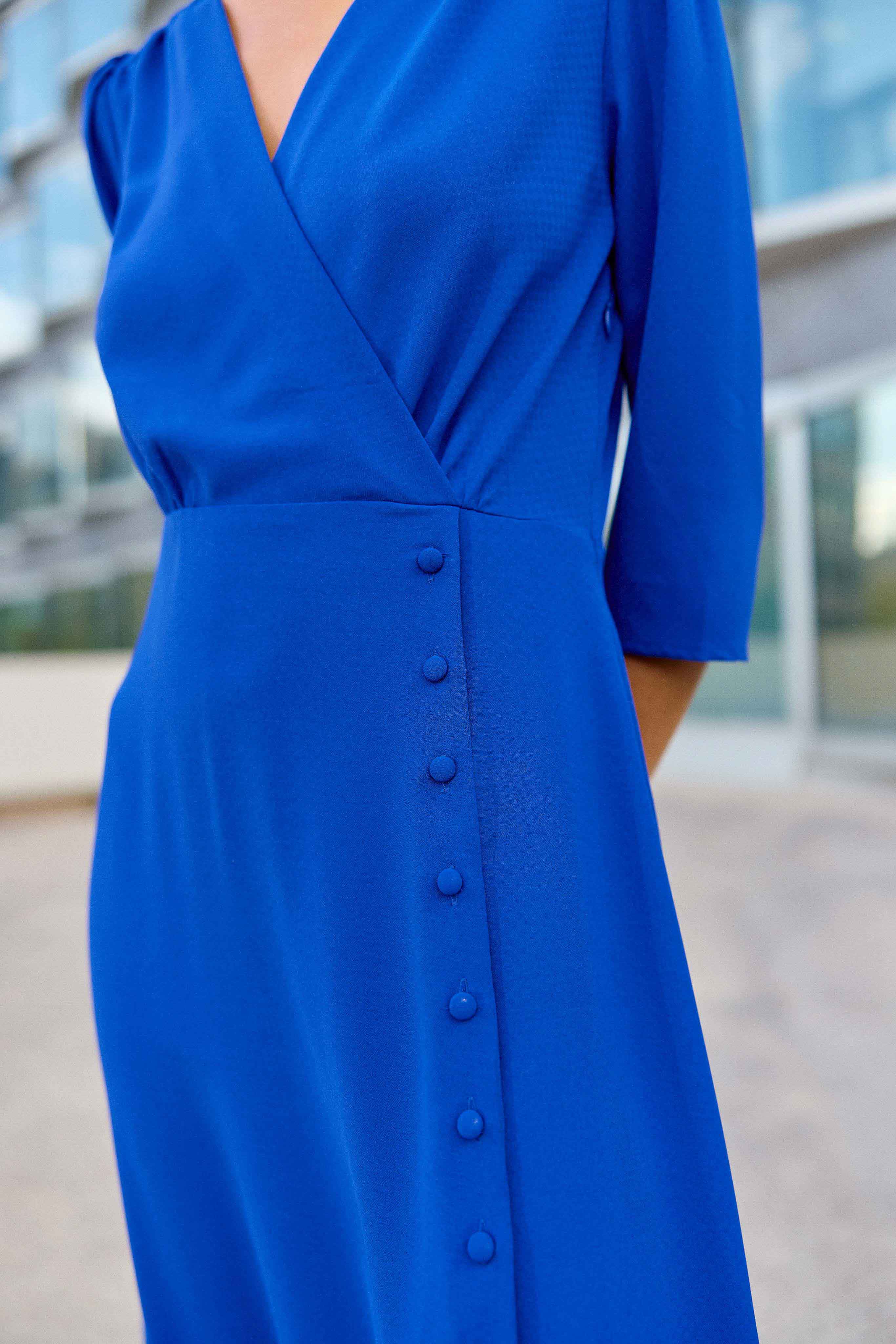 Long blue dress - Roxane
