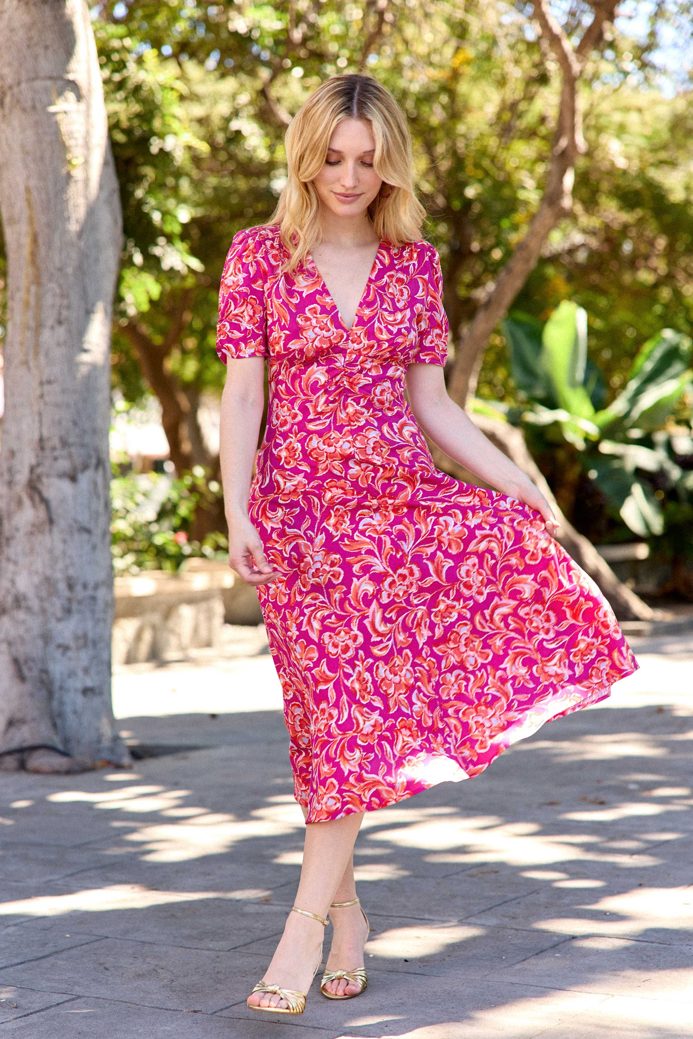 Cashmere midi dress - Rozana