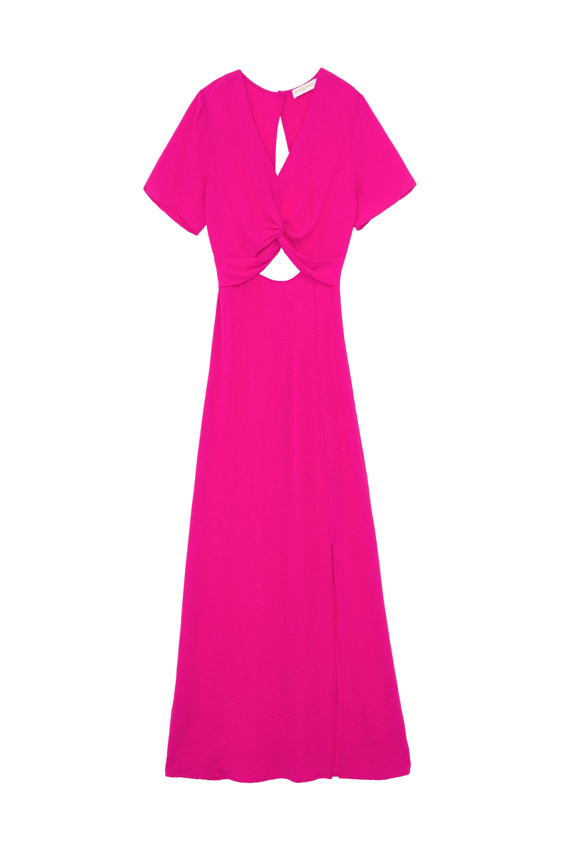 Fuchsia backless dress - Rozia