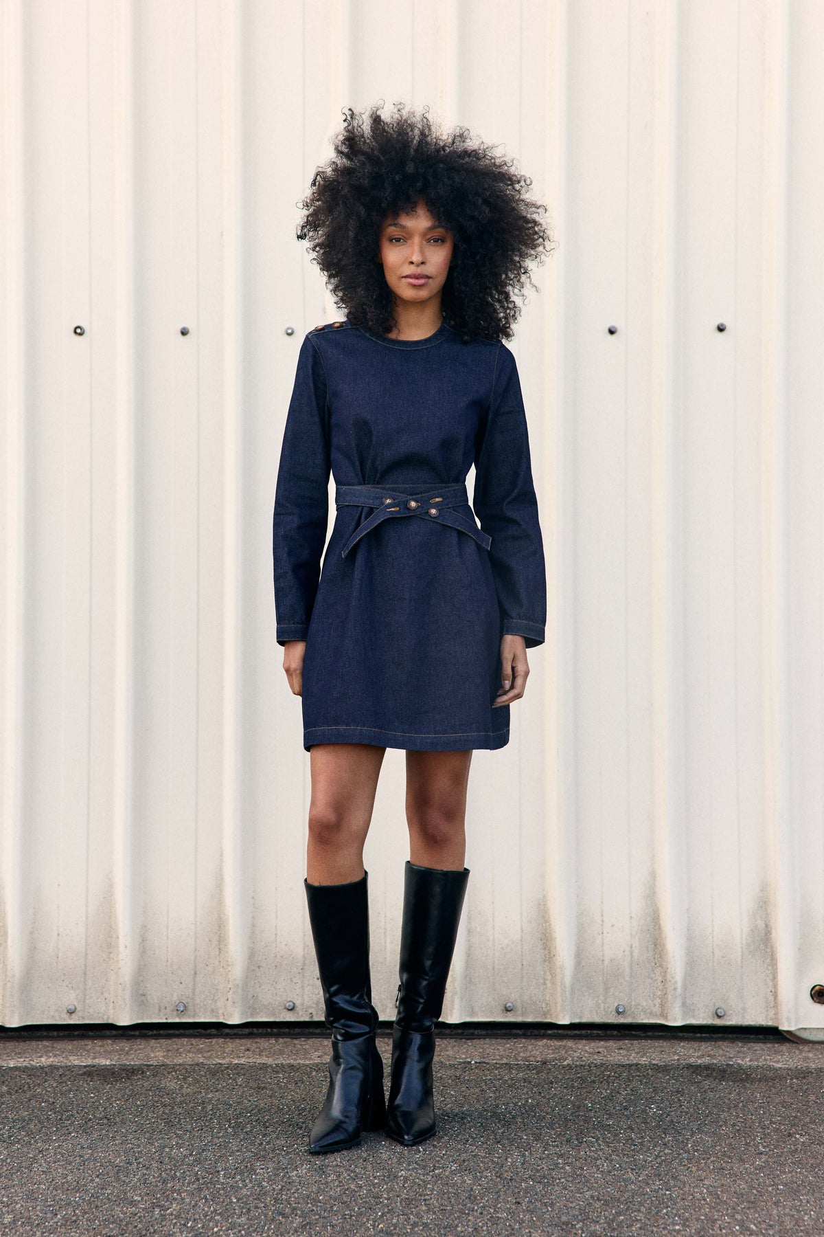 Ruona - Denim dress