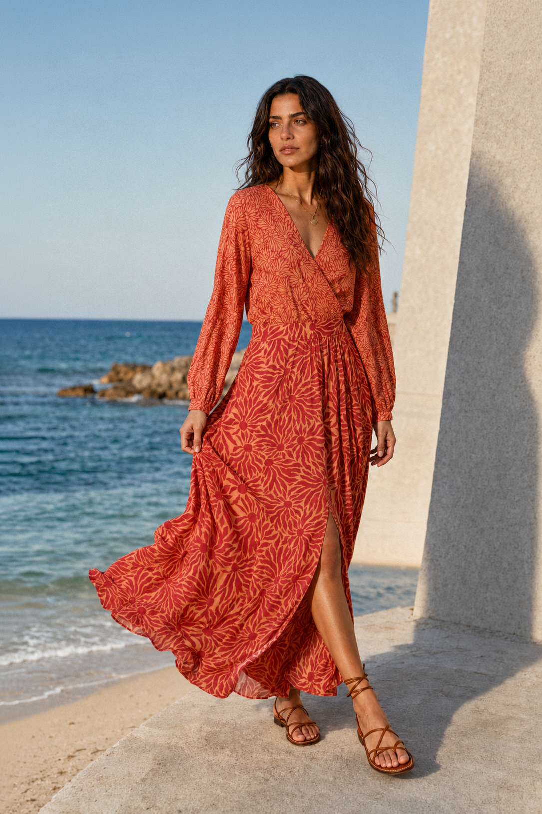 Rheane - Robe longue