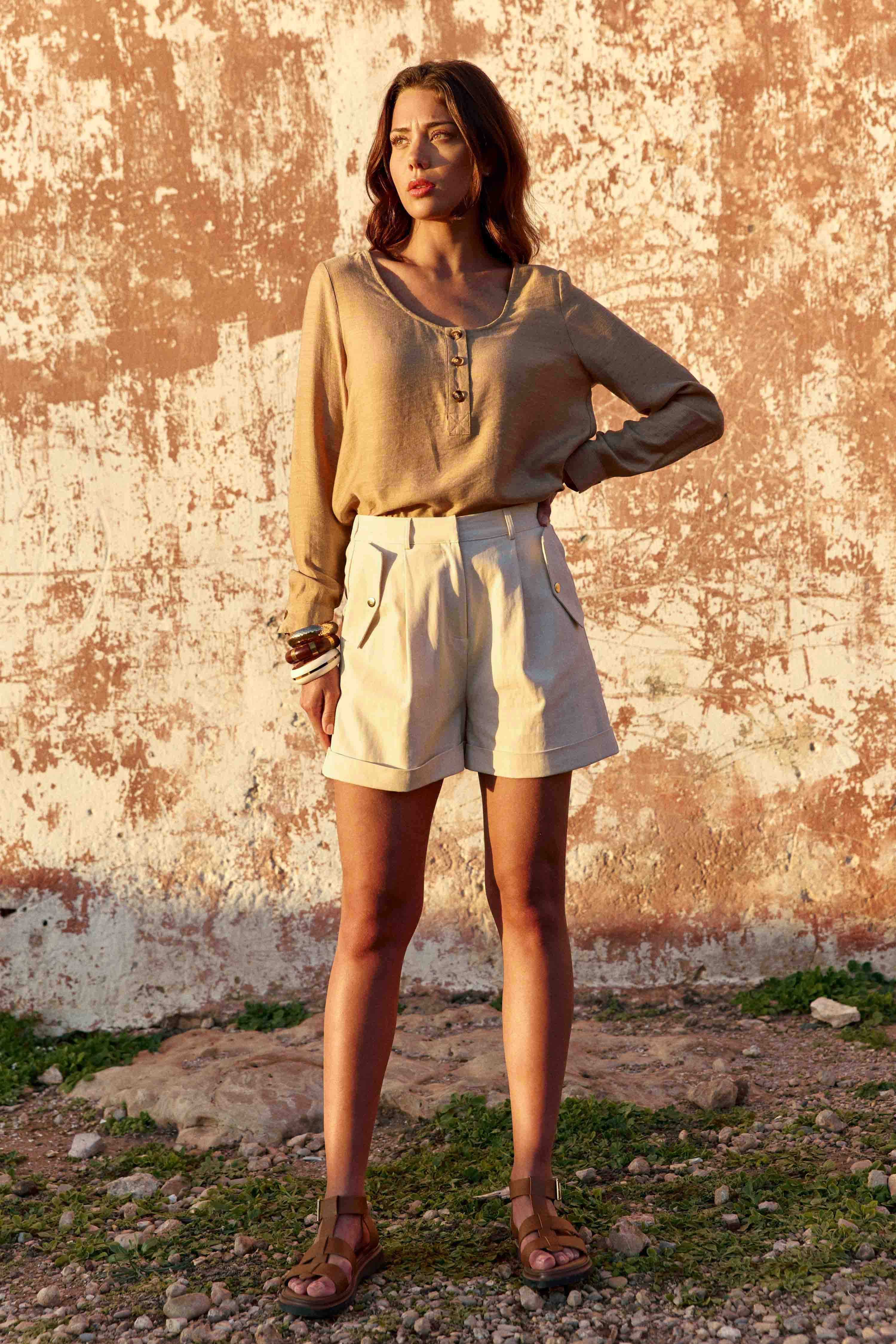 Short Sharon - Naturel