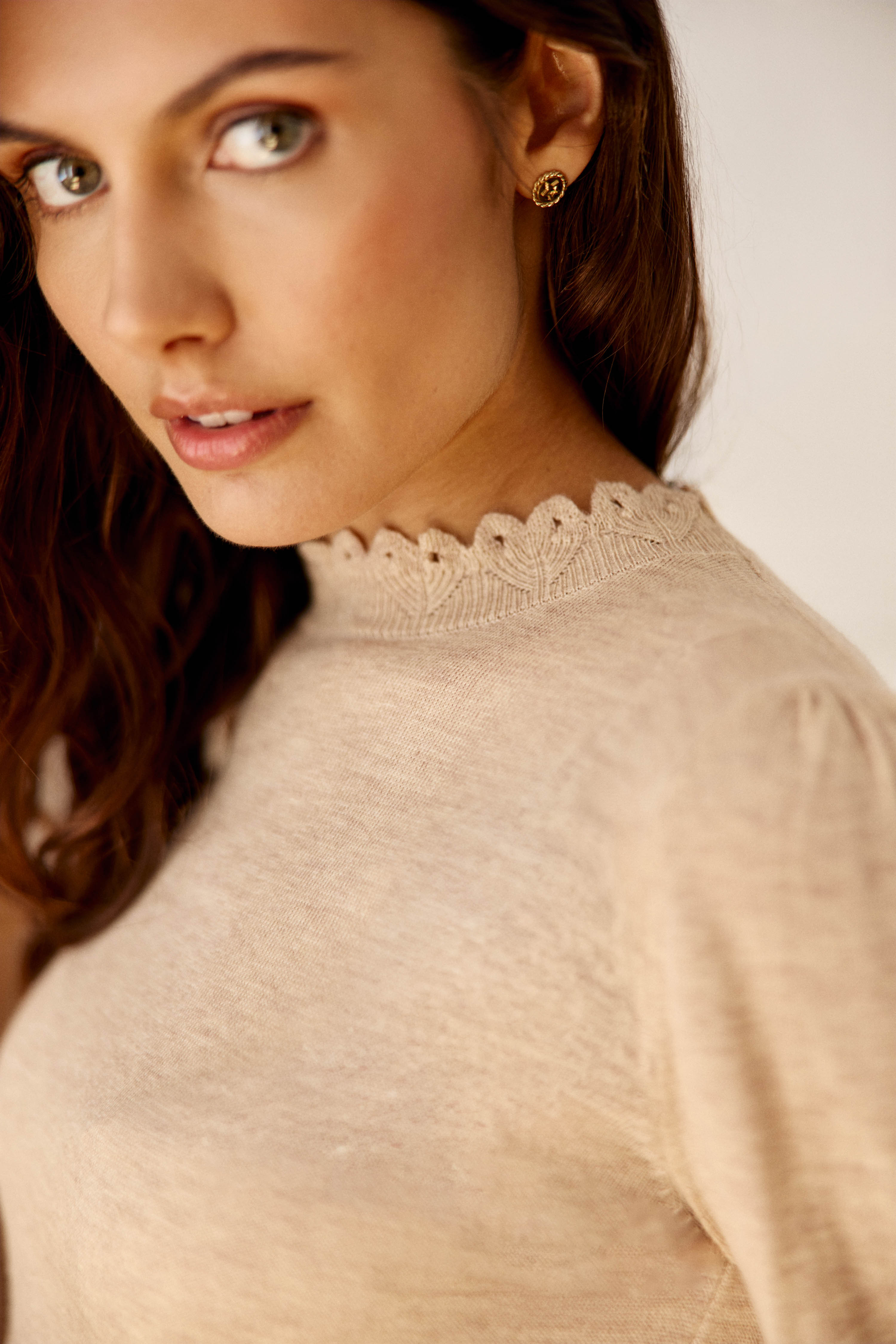 Solfe - Pull coupe droite