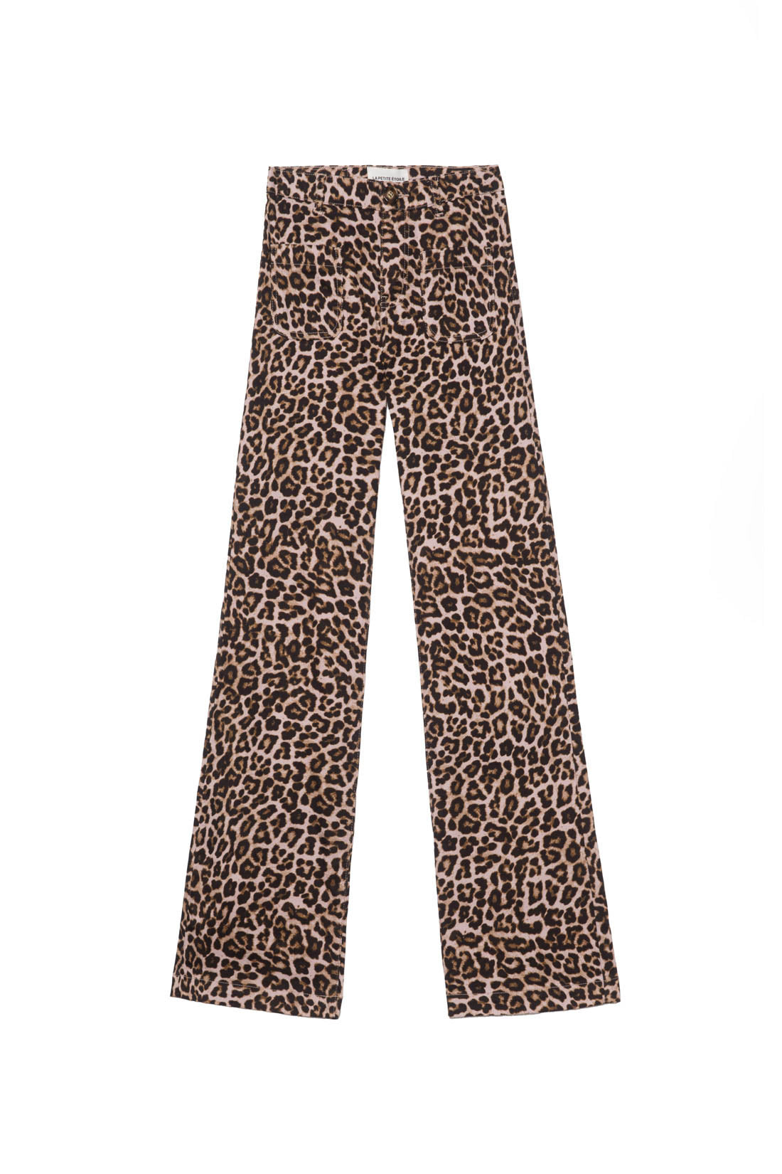 Leopard flare pants - Sonny