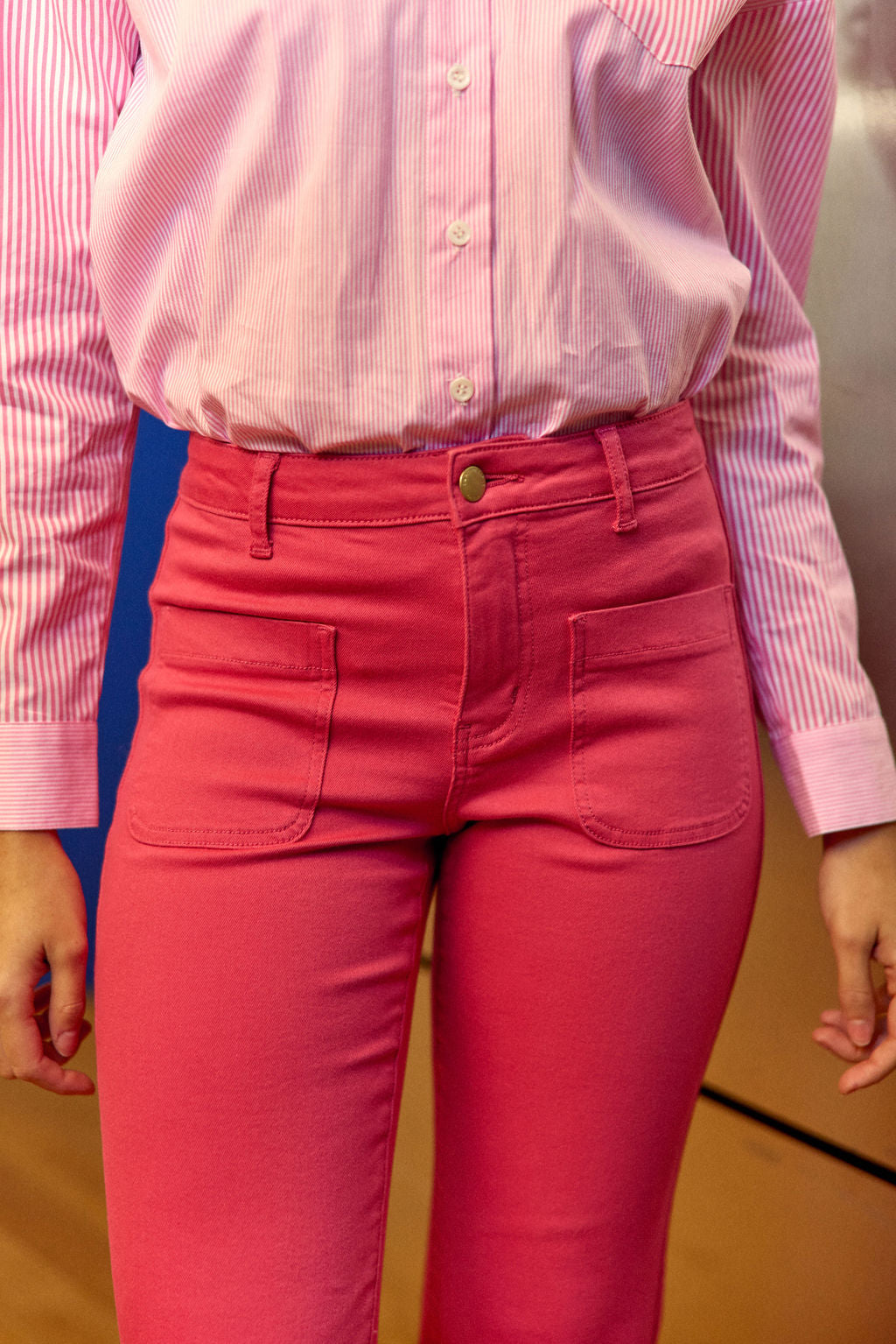 Pink flare jeans - Sonny