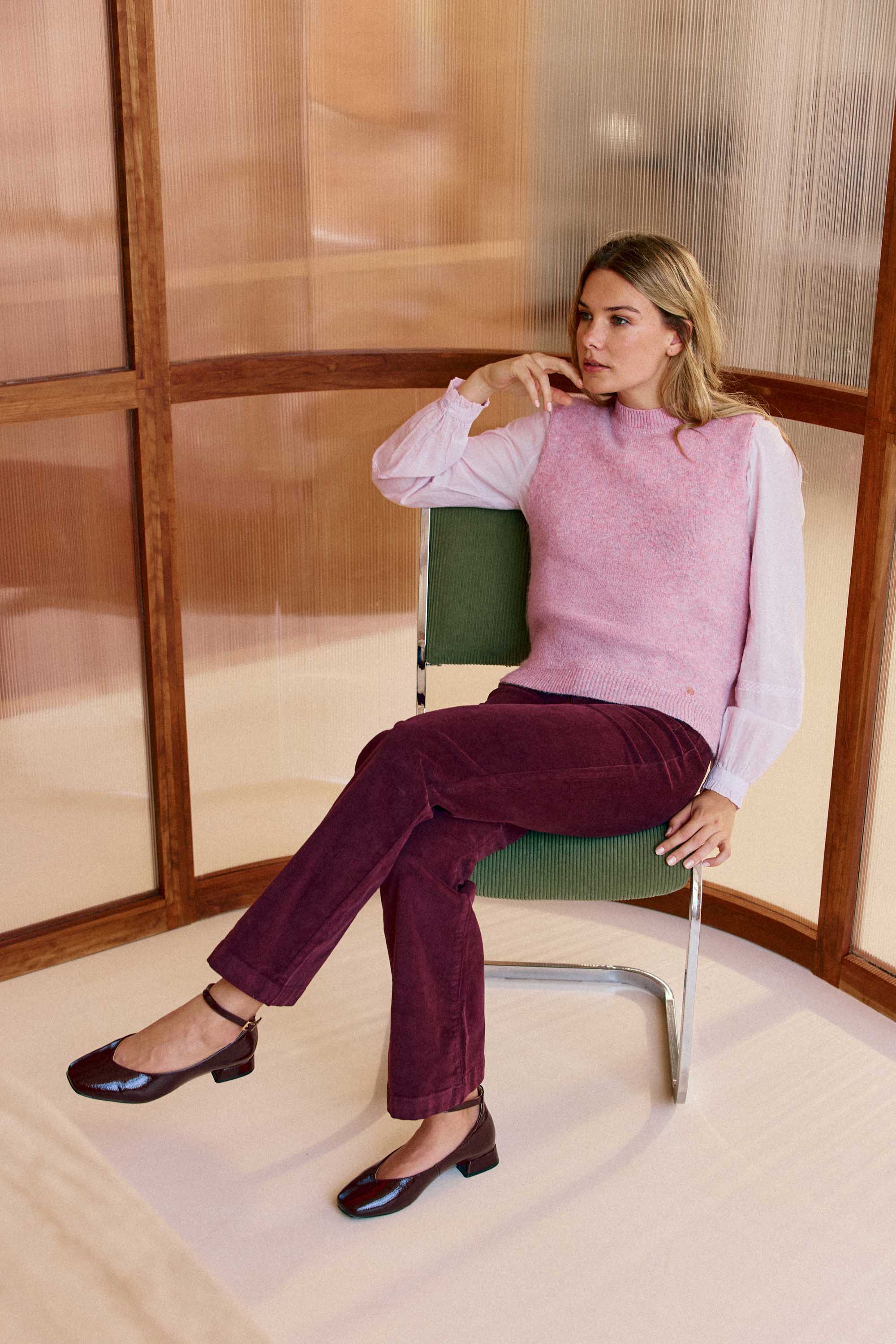Pantalon Sonny - Lie De Vin