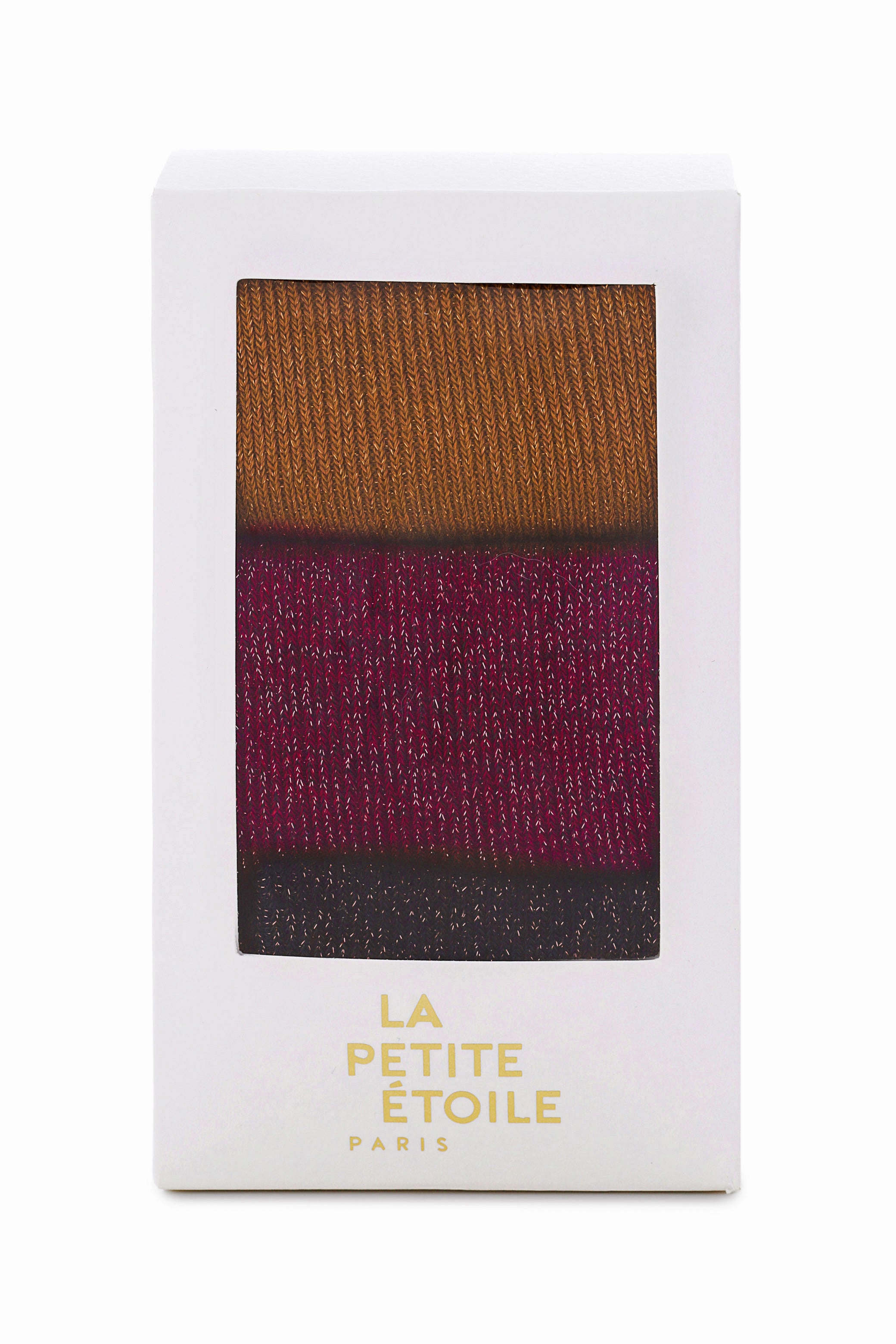 Sparkly Socks Sparkle - Bordeaux/Camel/Navy